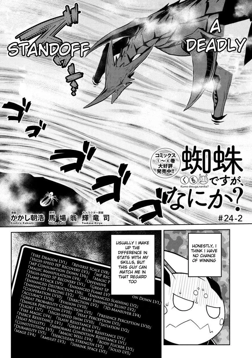 Kumo desu ga, nani ka? Chapter 24 – Page 1