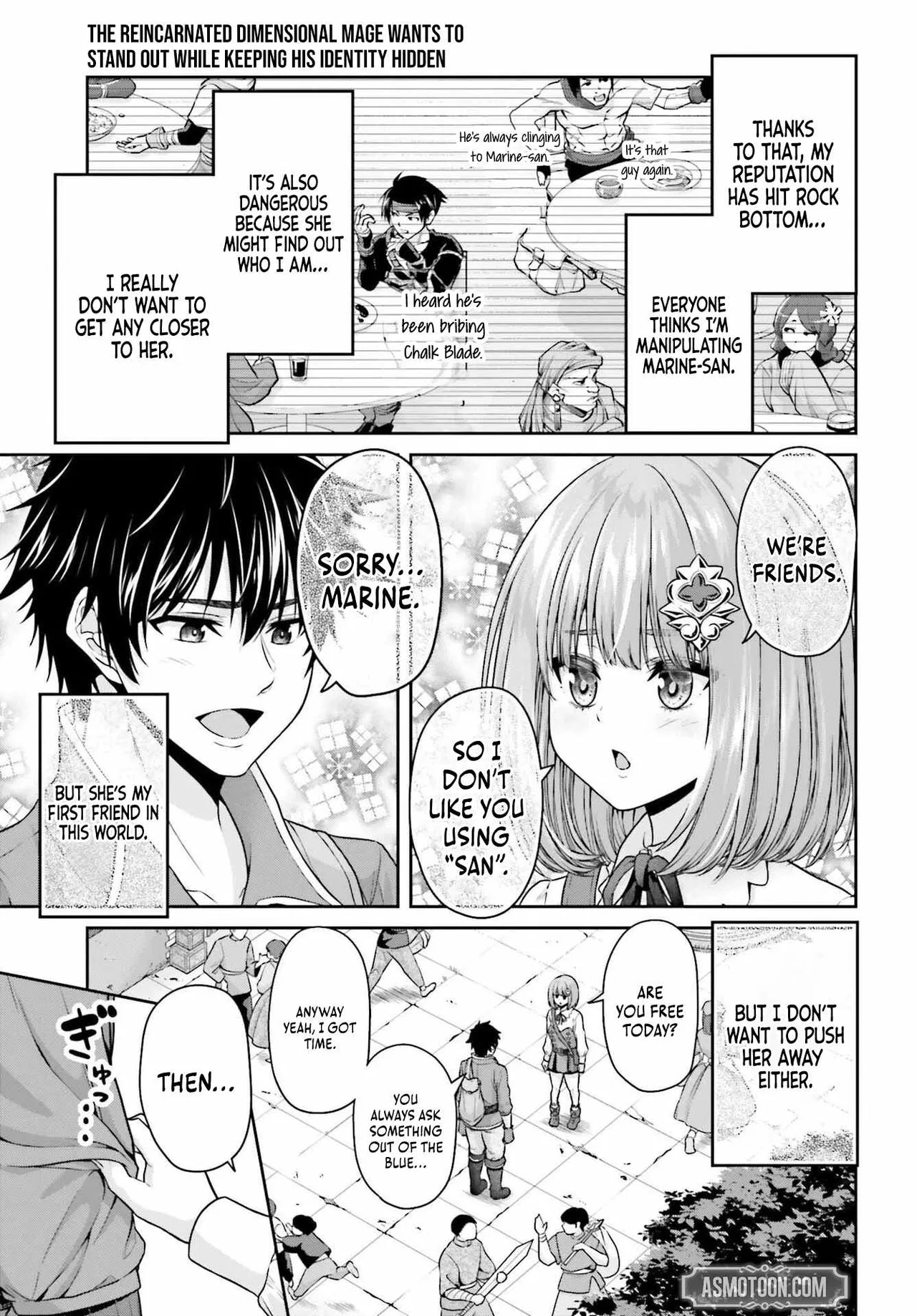 The Reincarnated Dimensional Mage Wants to Stand Out While Keeping His Identity Hidden Chapter 4 – Page 6
