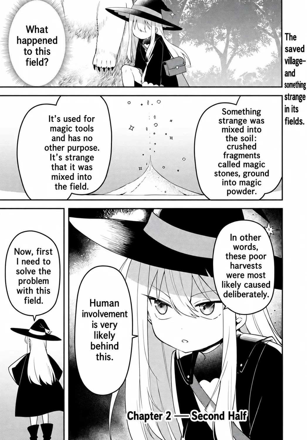Youjo na Majo to Mori no Kuma-san: Isekai de Potion Tsukutte Nonbiri Slow Life ga Shitai no jaga? Chapter 2.2 – Page 1