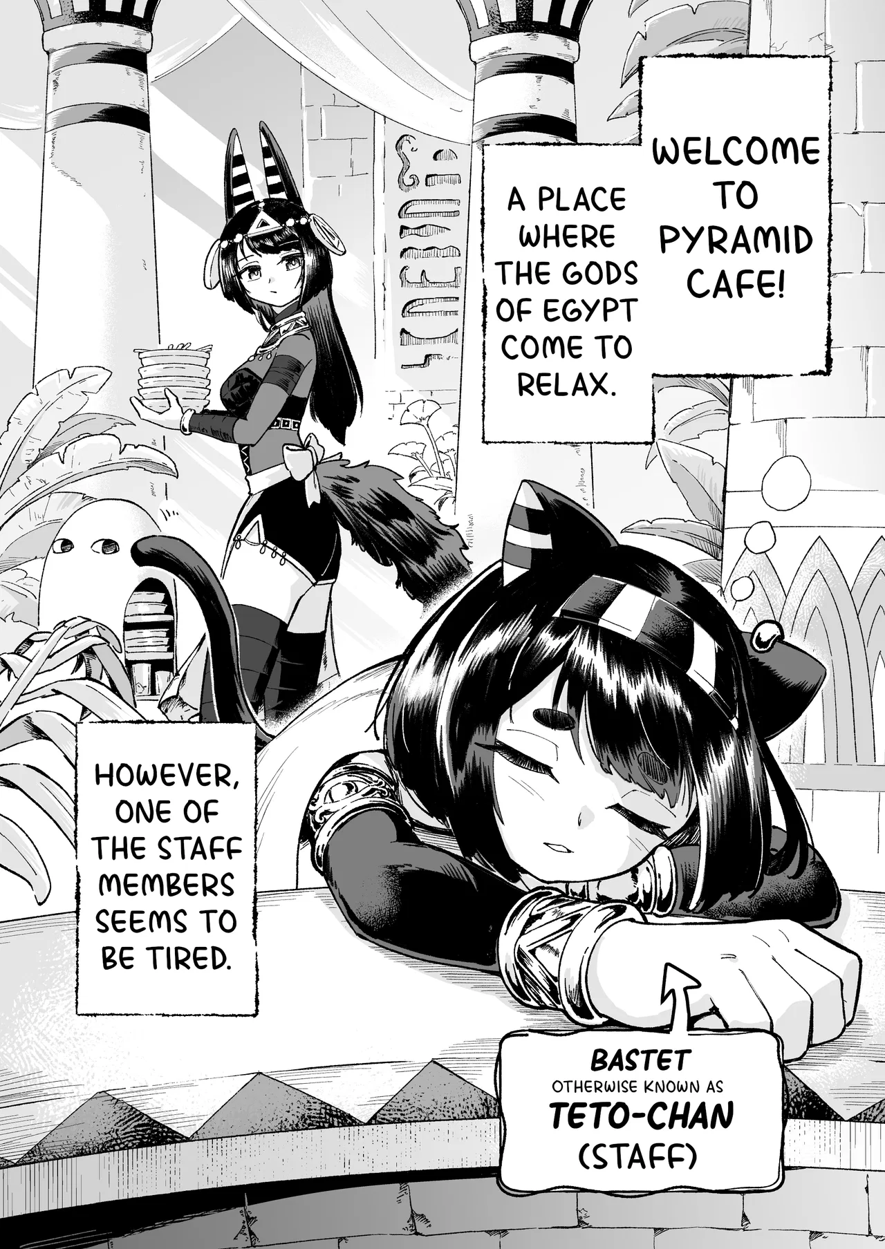 Pyramid Cafe e Youkoso! Chapter 2 – Page 1
