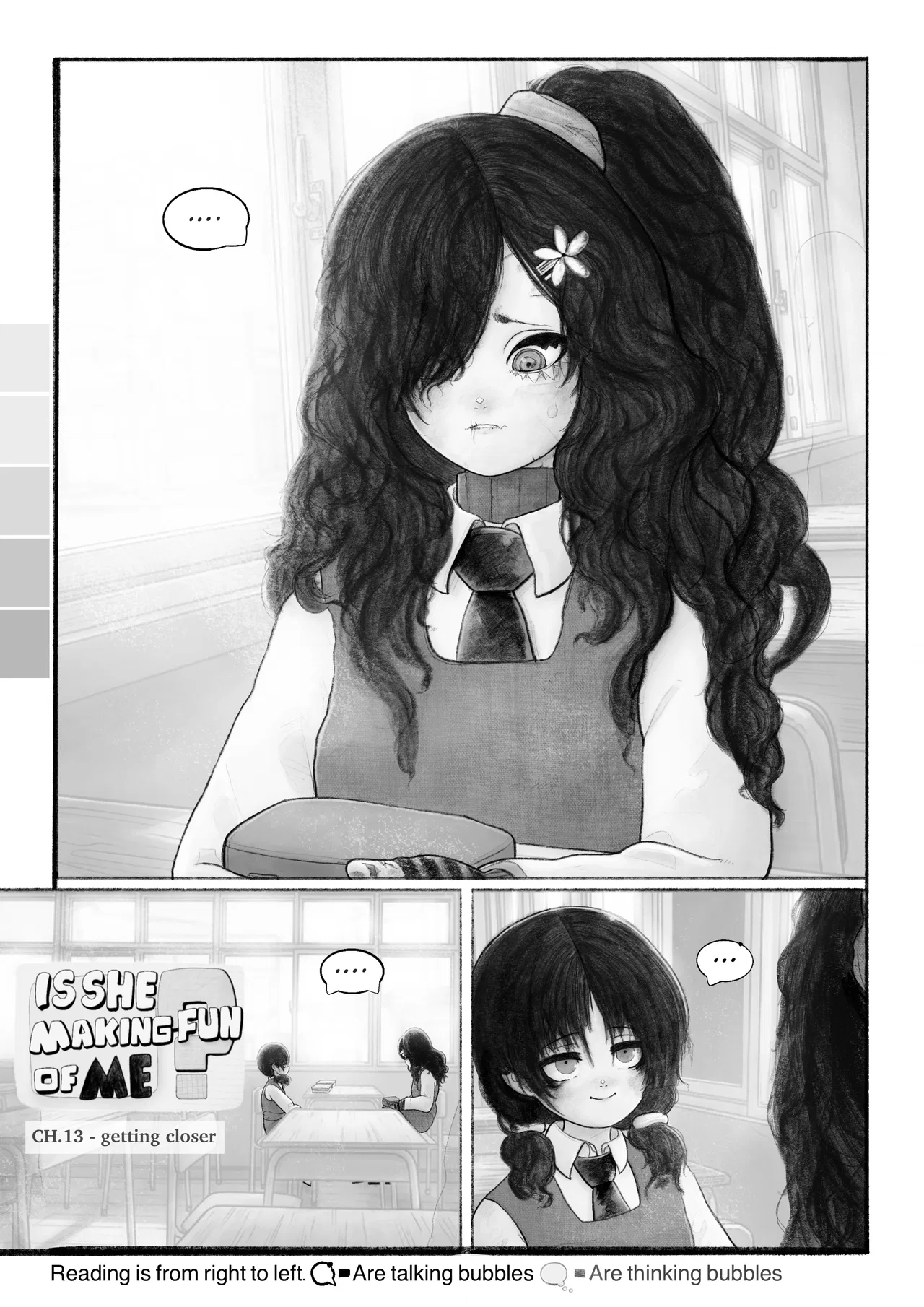 Is She Making Fun of Me? Chapter 13.1 – Page 1
