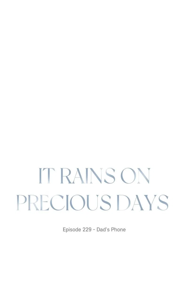 It Rains on Precious Days Chapter 229 – Page 1
