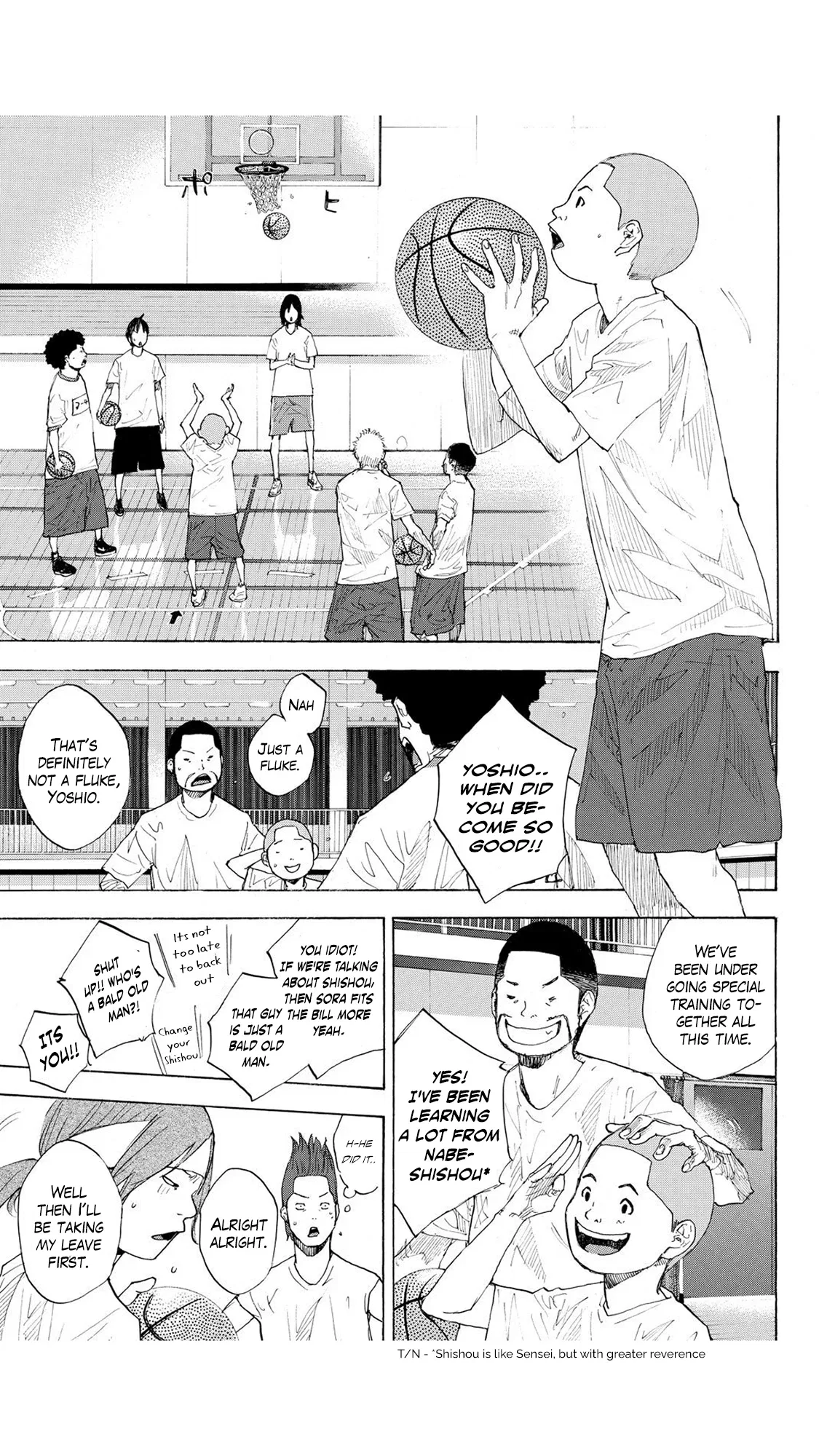 Ahiru no Sora Chapter 232 – Page 8