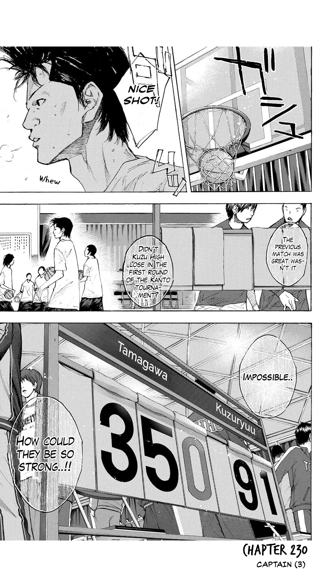 Ahiru no Sora Chapter 230 – Page 1