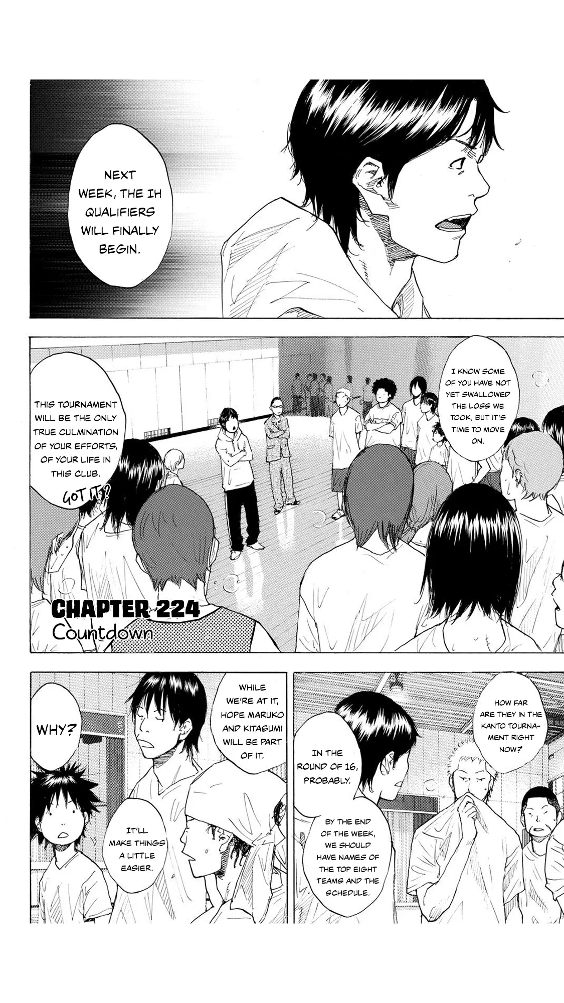 Ahiru no Sora Chapter 224 – Page 3