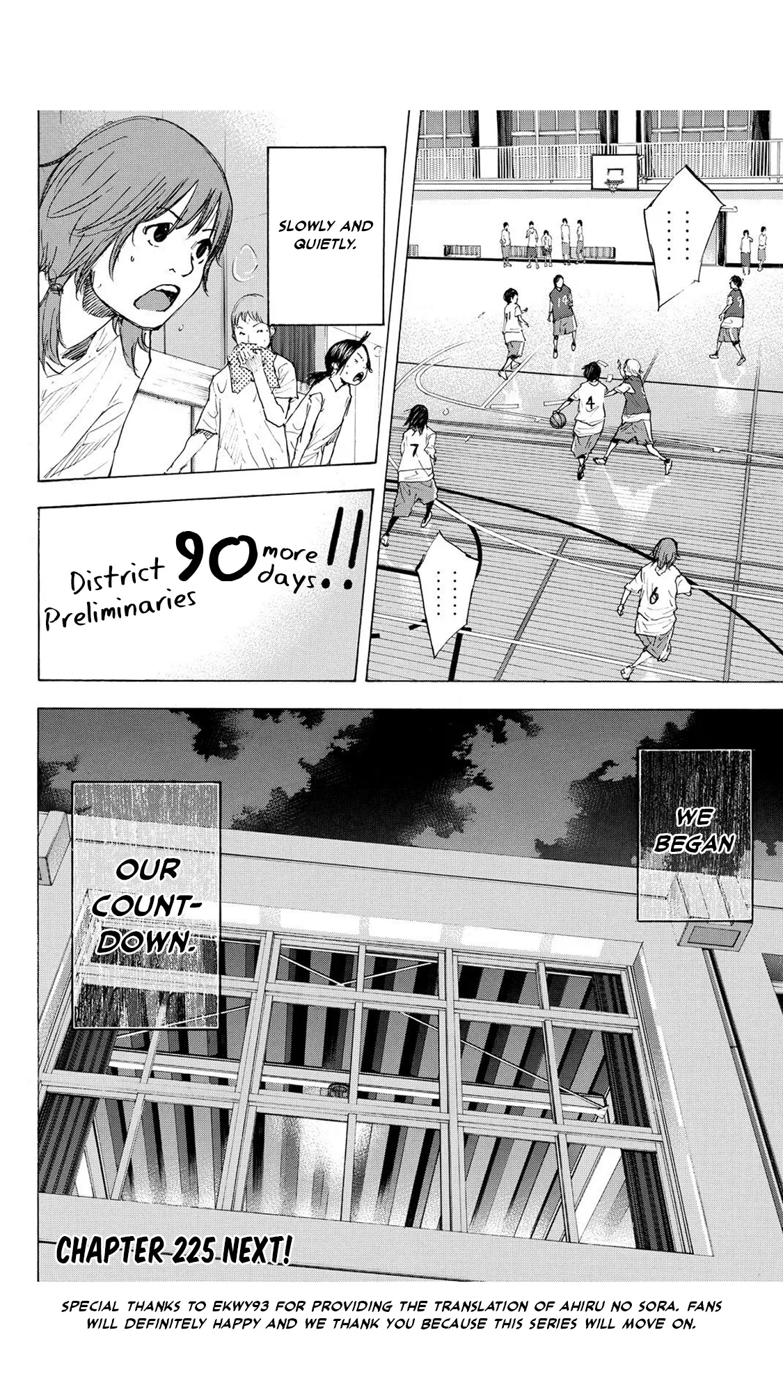 Ahiru no Sora Chapter 224 – Page 19