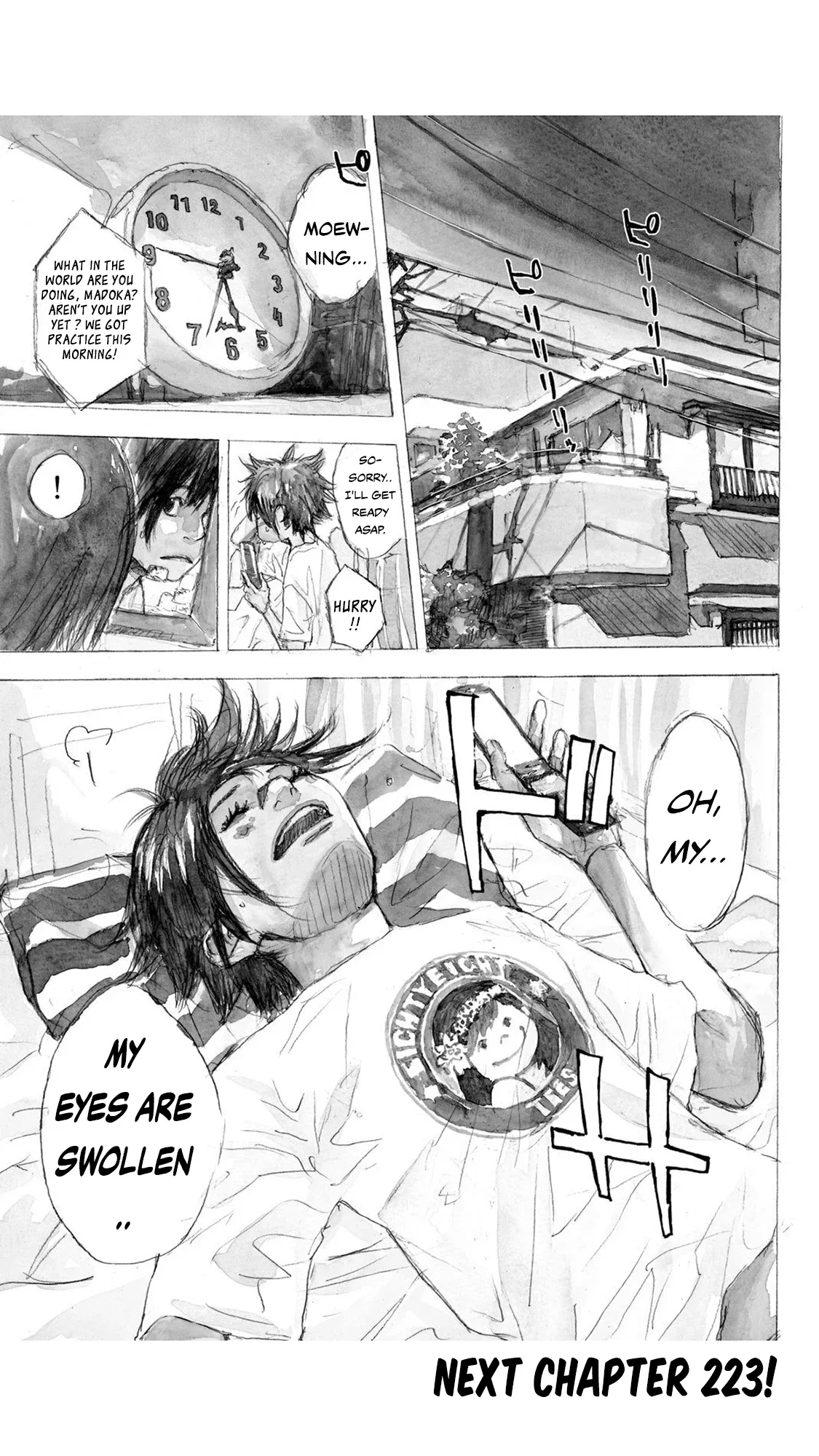 Ahiru no Sora Chapter 222 – Page 34