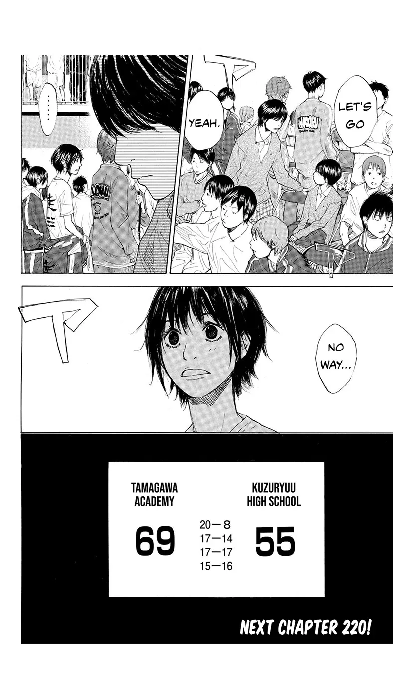 Ahiru no Sora Chapter 219 – Page 19