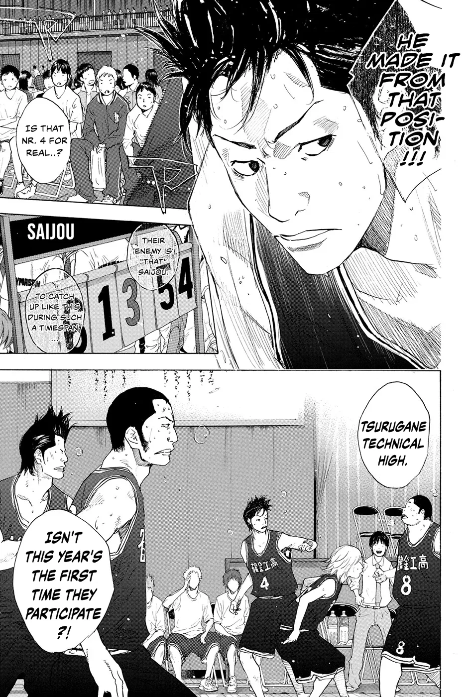 Ahiru no Sora Chapter 216 – Page 37