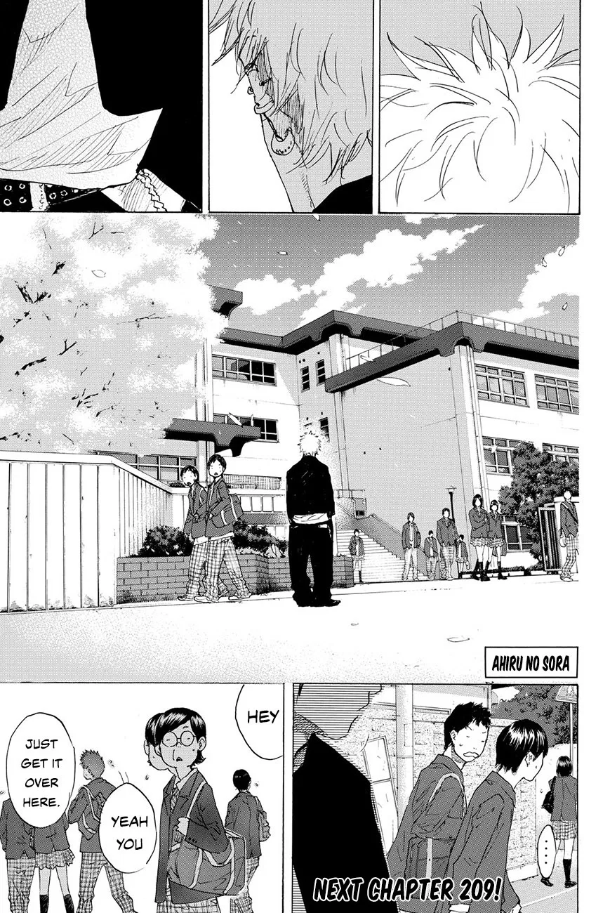 Ahiru no Sora Chapter 208 – Page 21