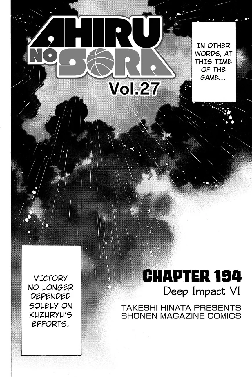 Ahiru no Sora Chapter 194 – Page 2