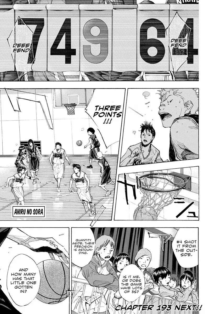 Ahiru no Sora Chapter 192 – Page 44