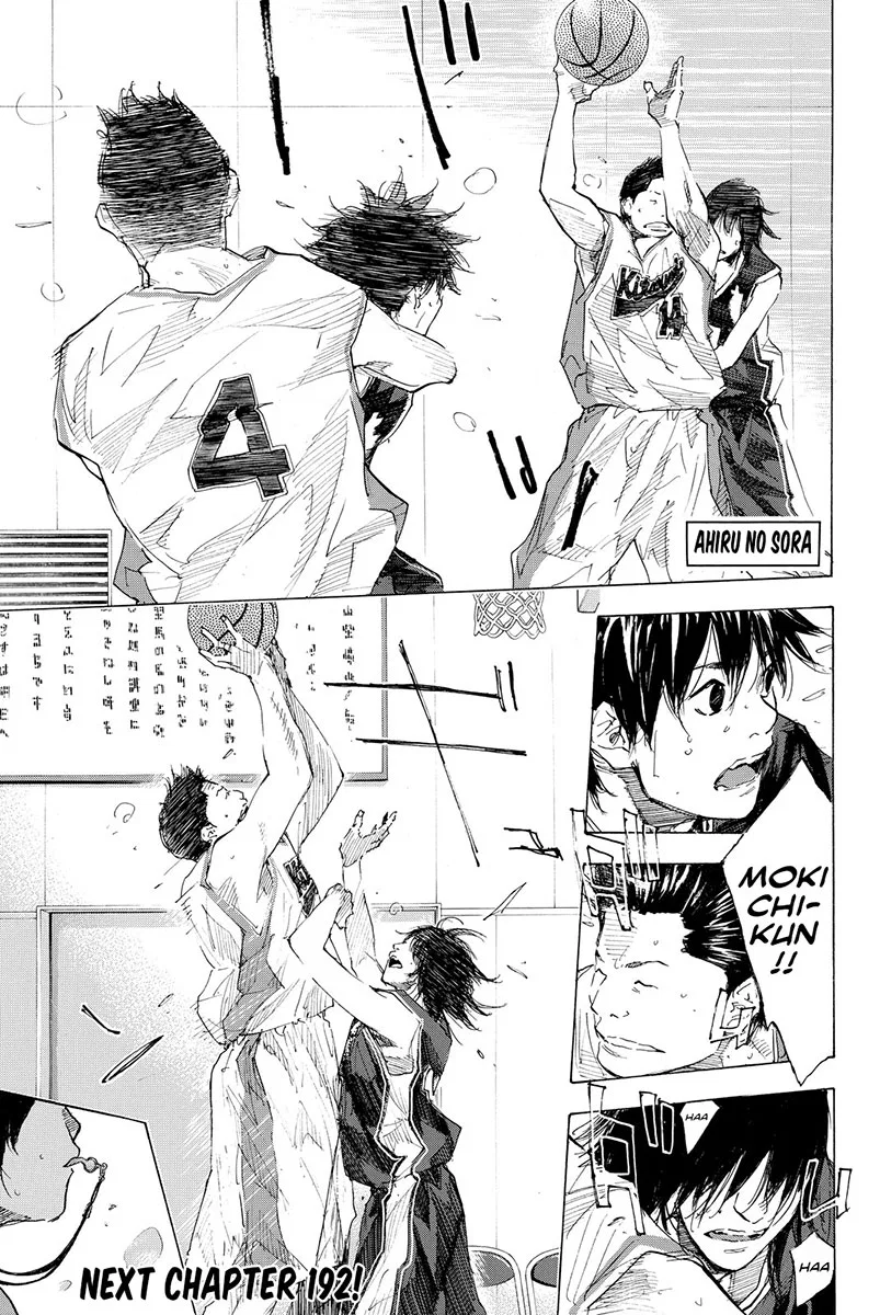 Ahiru no Sora Chapter 191 – Page 2