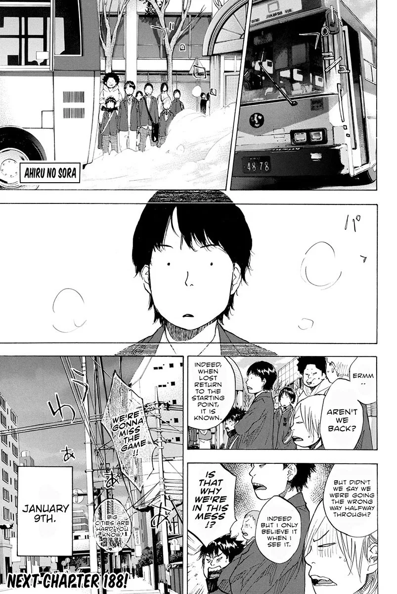 Ahiru no Sora Chapter 187 – Page 20