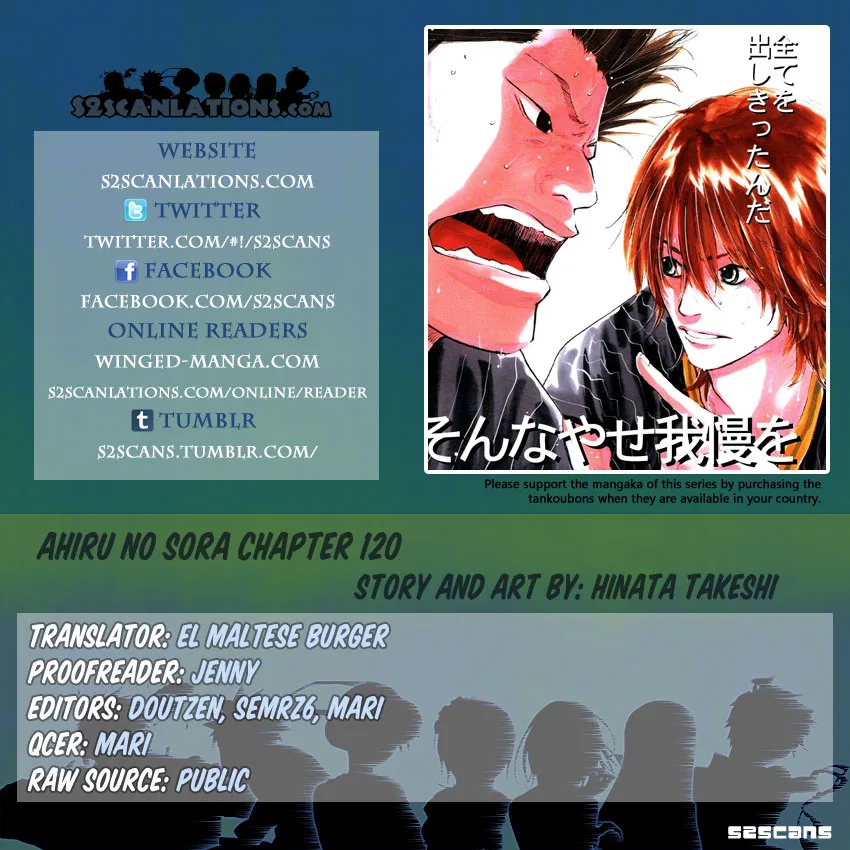 Ahiru no Sora Chapter 120 – Page 37