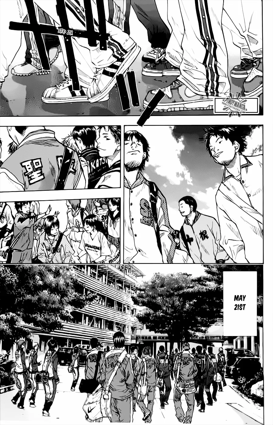 Ahiru no Sora Chapter 68 – Page 1
