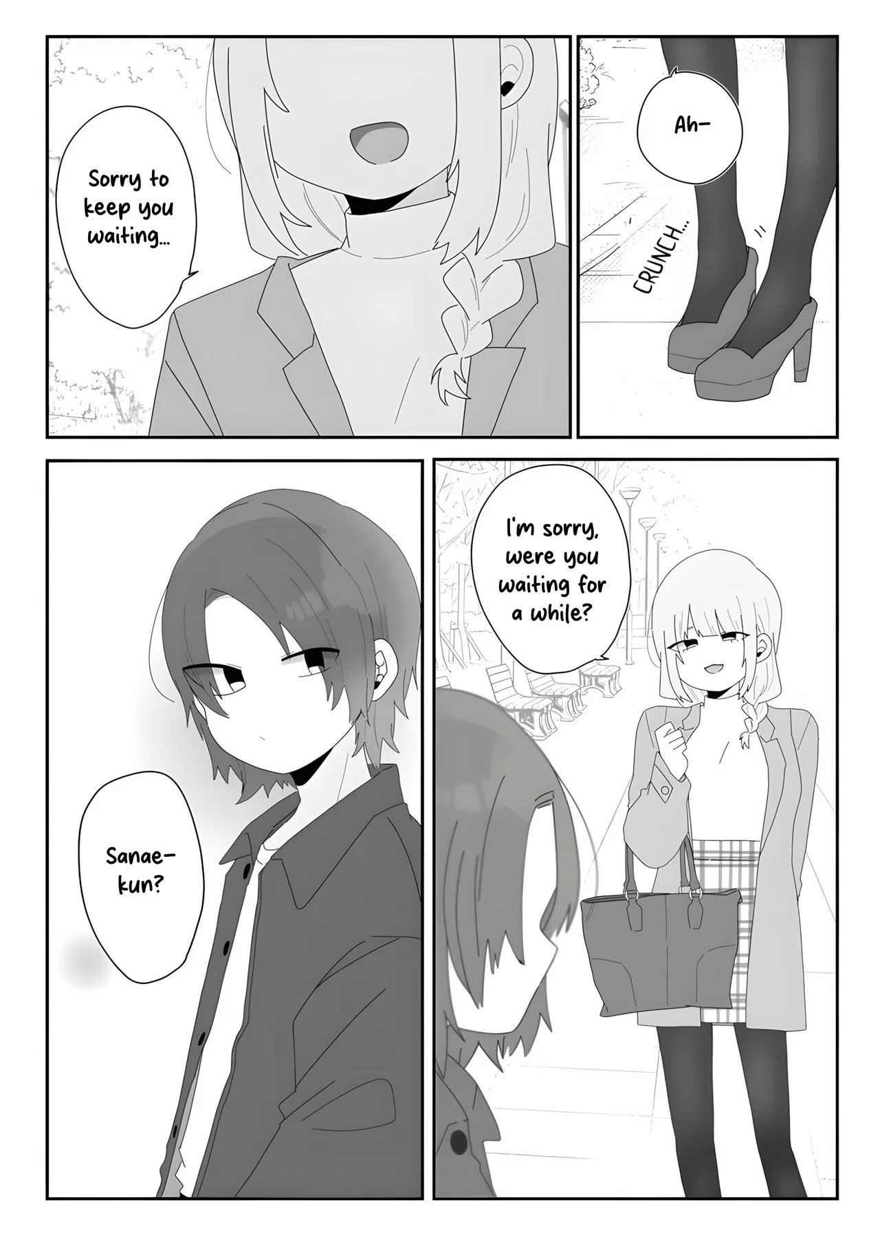 Sensei Nishii - Homura-sensei wa Tabun Motenai Chapter 9 – Page 1