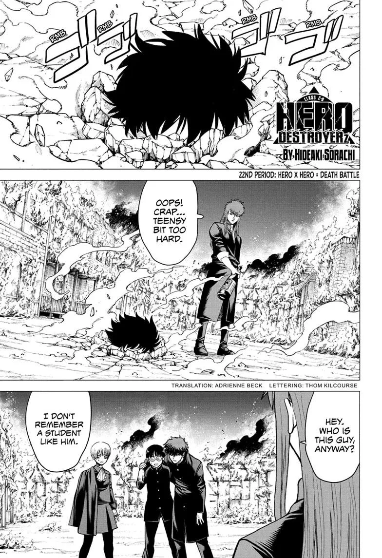 Class 2-B Hero Destroyerz Chapter 22 – Page 1