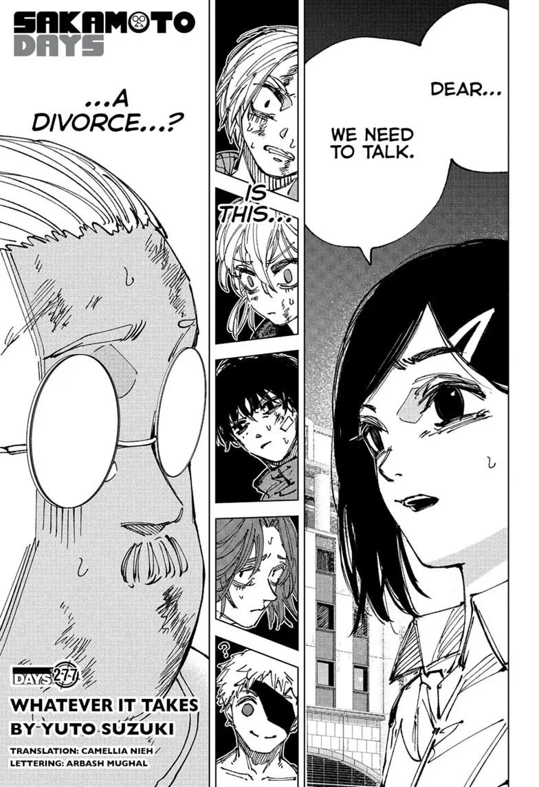 Sakamoto Days Chapter 277 – Page 1