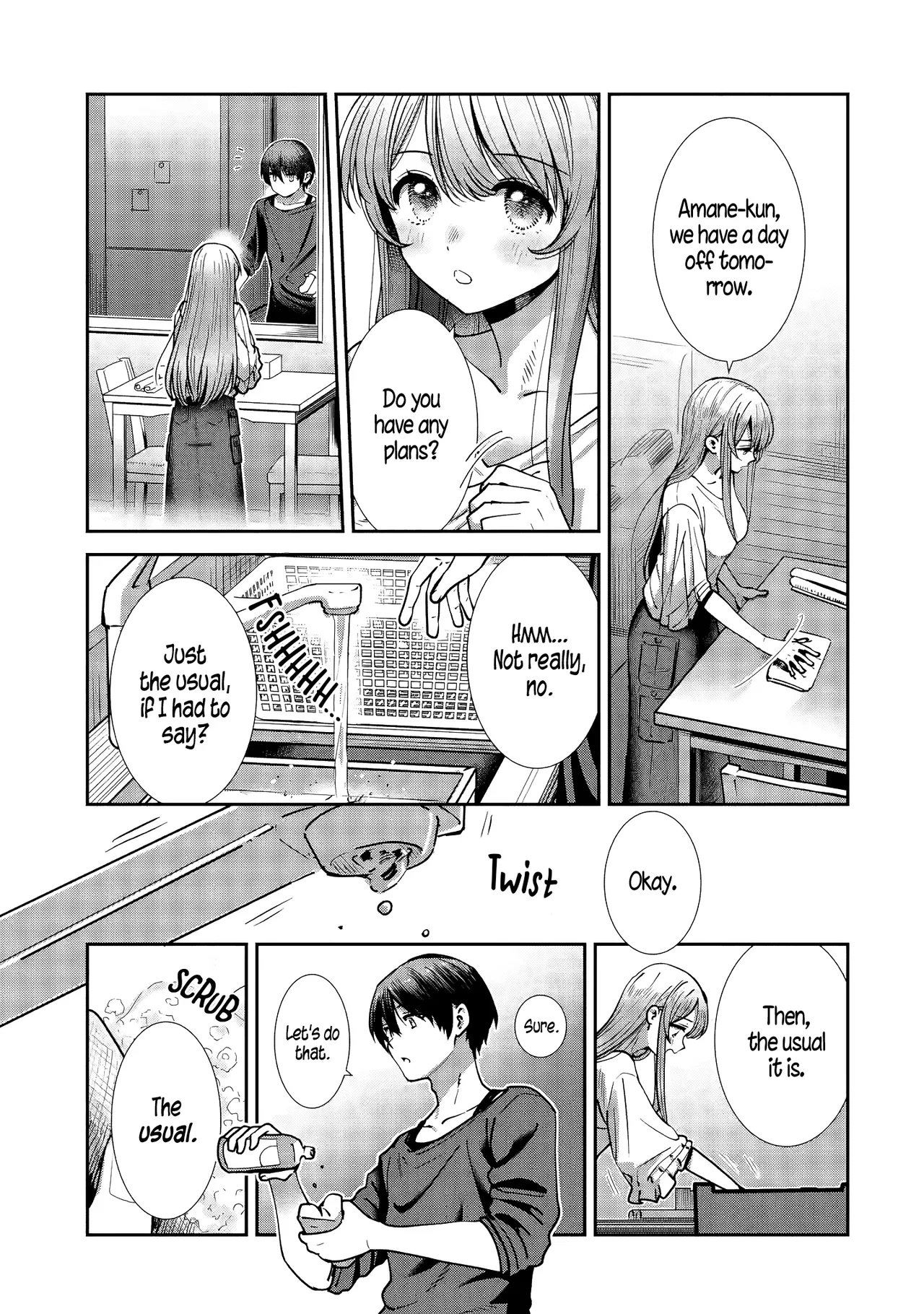 Otonari no Tenshi-sama ni Itsunomanika Dame Ningen ni Sareteita Ken: after the rain Chapter 48 – Page 1