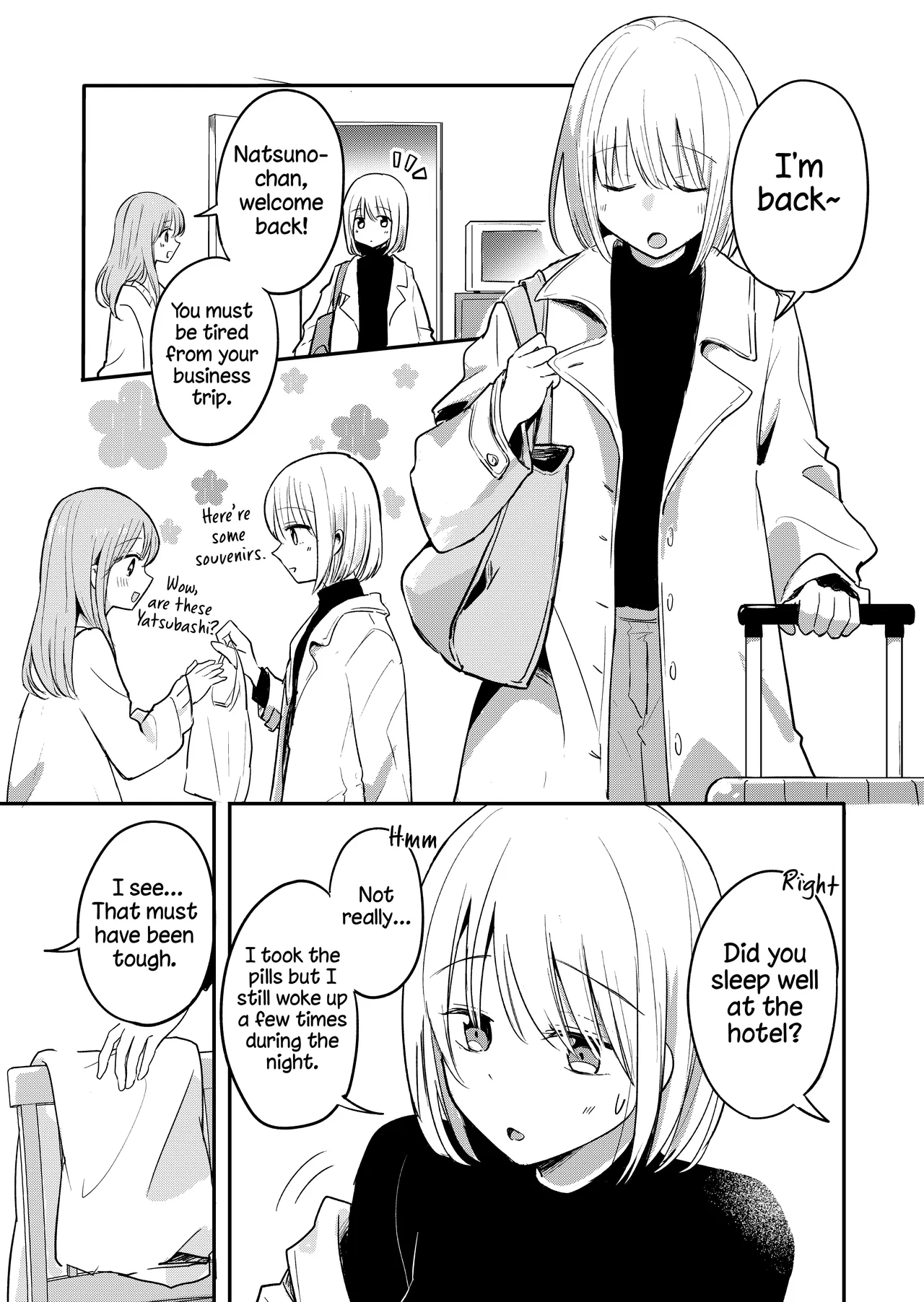 Insomnia Yuri Chapter 4 – Page 1