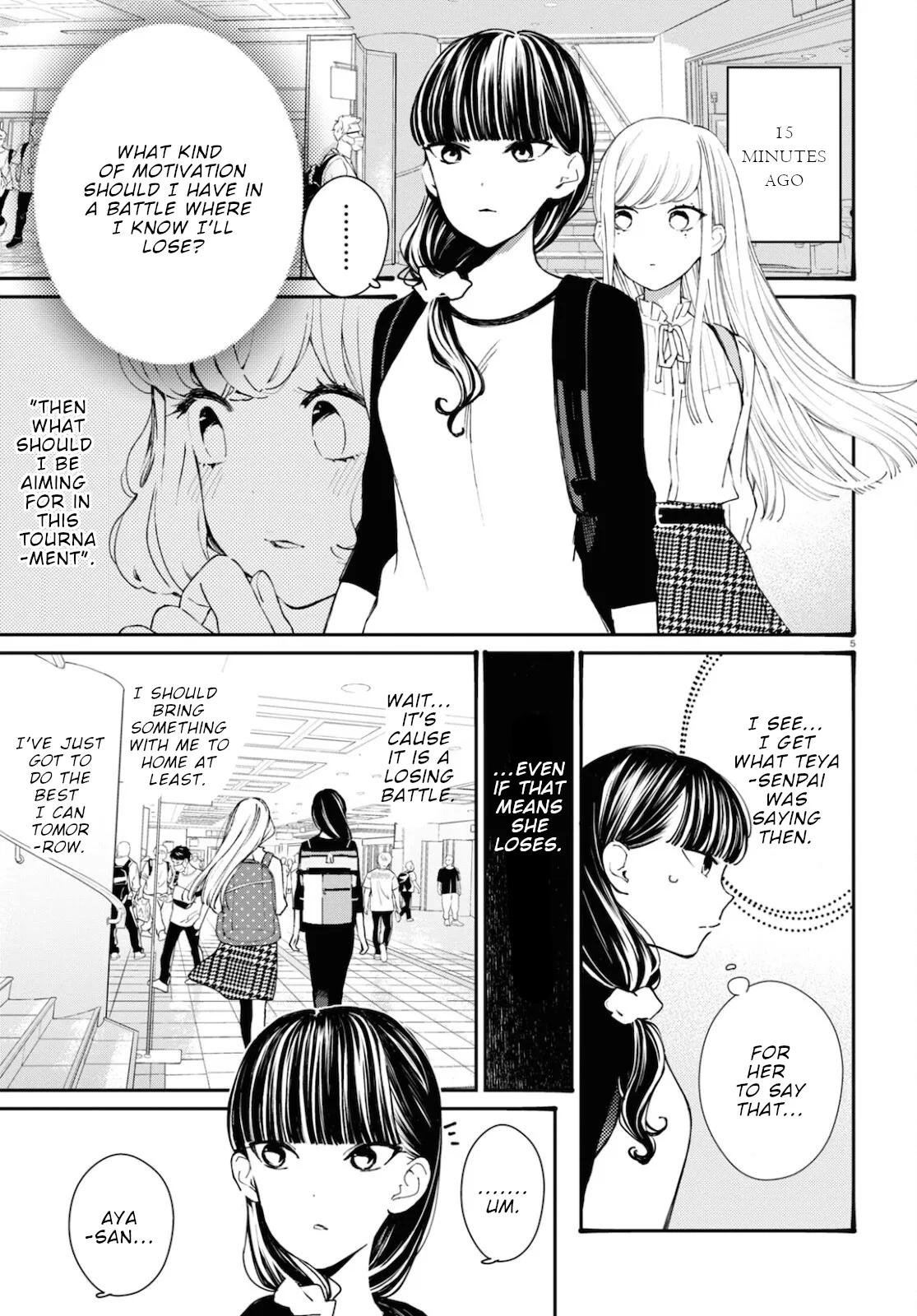 Anime – Young Ladies Don’t Play Fighting Games Chapter 18 – Page 5
