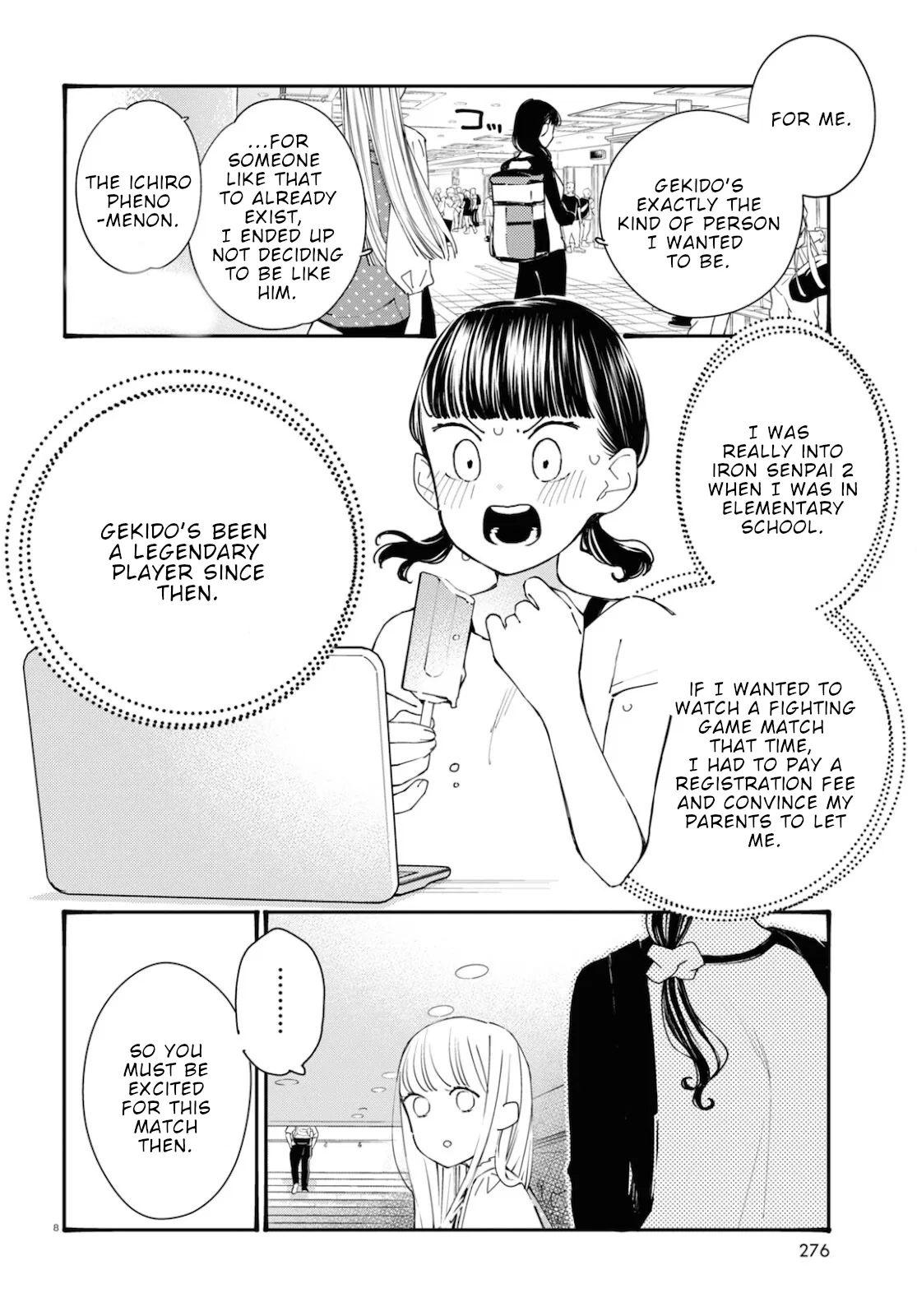 Anime – Young Ladies Don’t Play Fighting Games Chapter 18 – Page 8