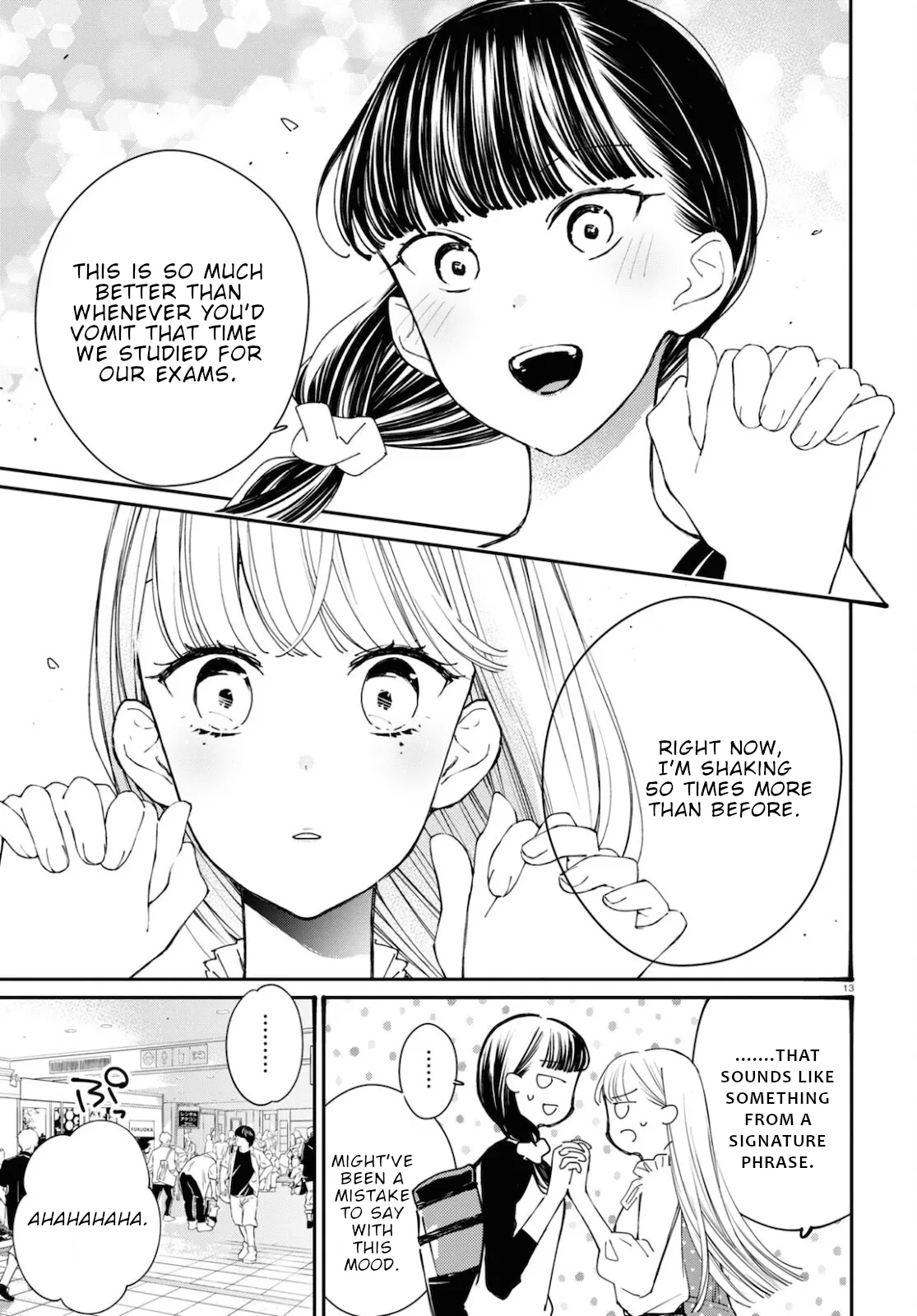 Anime – Young Ladies Don’t Play Fighting Games Chapter 18 – Page 13