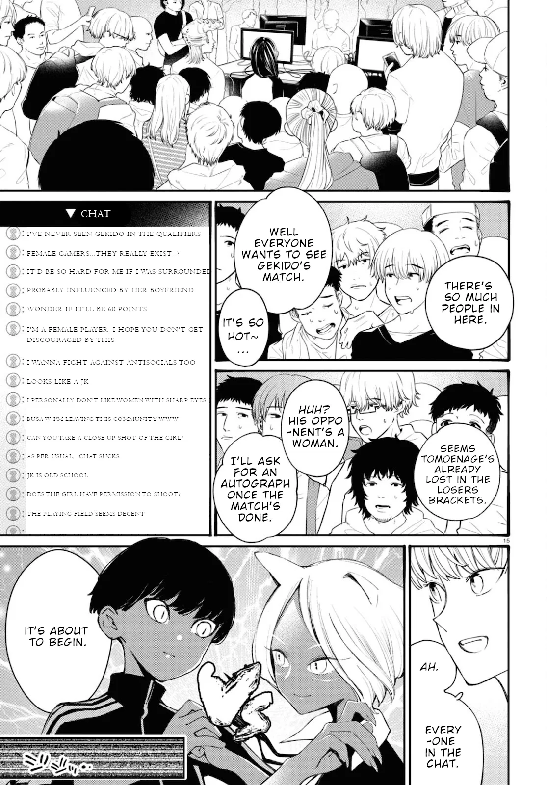 Anime – Young Ladies Don’t Play Fighting Games Chapter 18 – Page 14