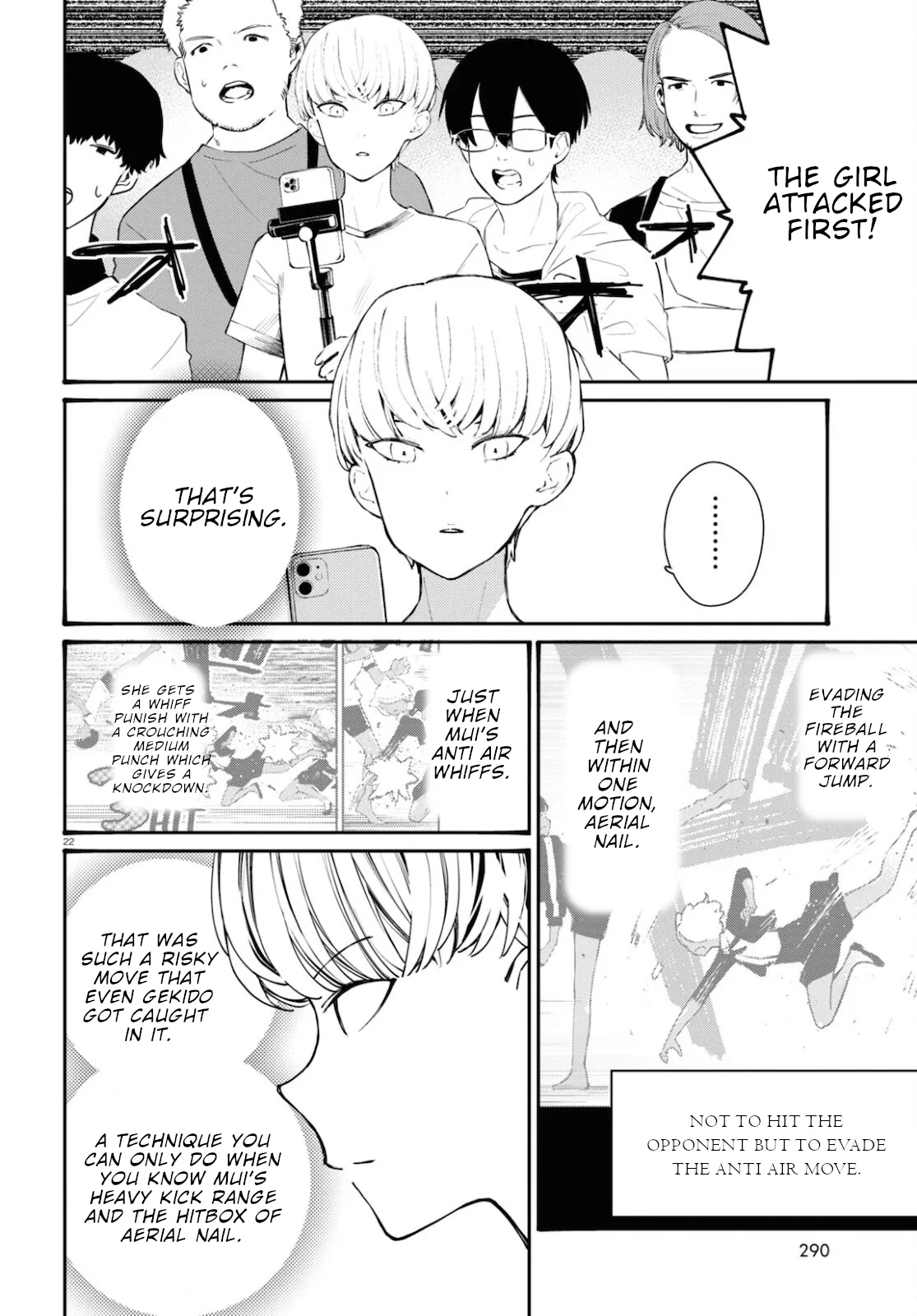 Anime – Young Ladies Don’t Play Fighting Games Chapter 18 – Page 21
