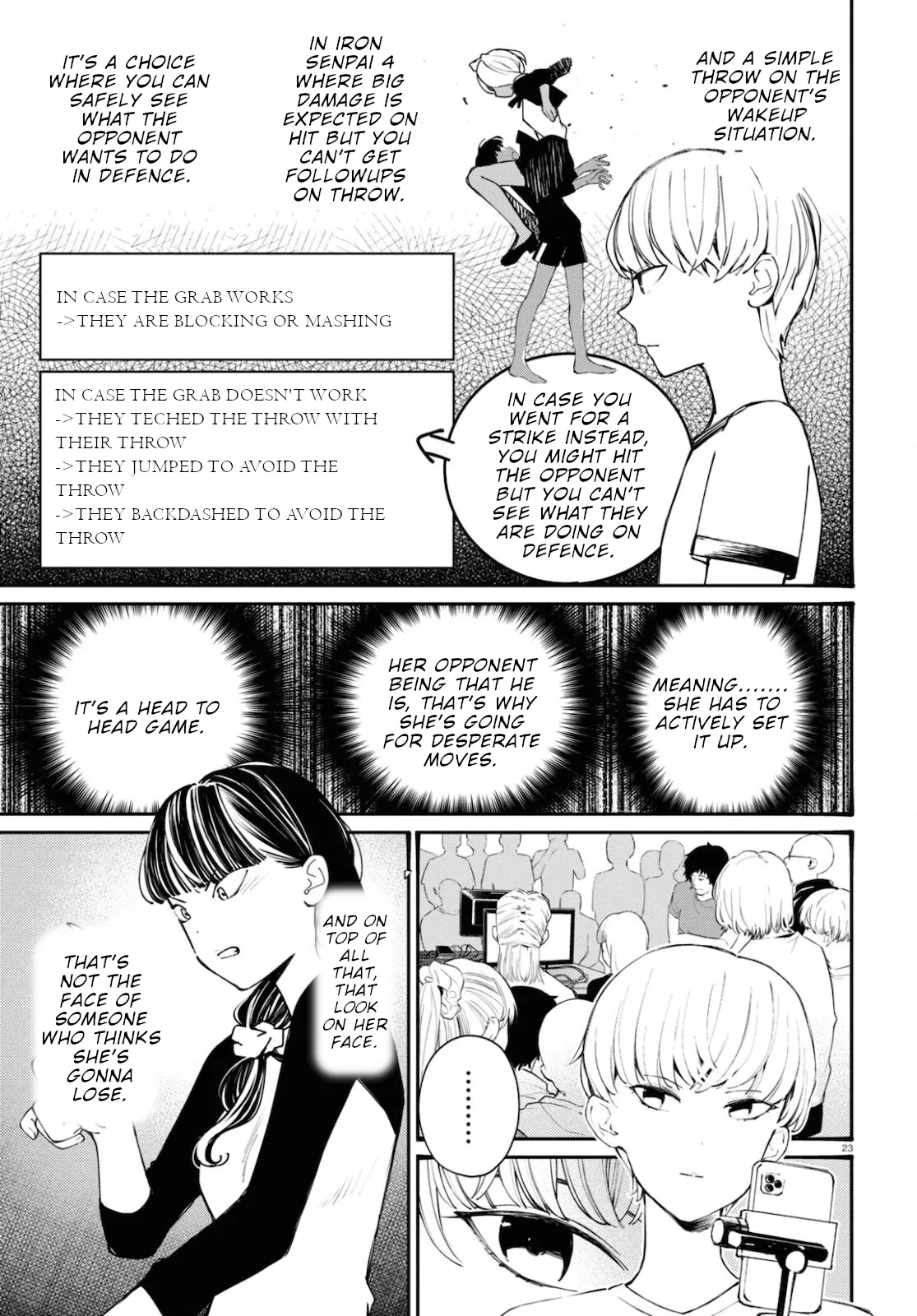 Anime – Young Ladies Don’t Play Fighting Games Chapter 18 – Page 22