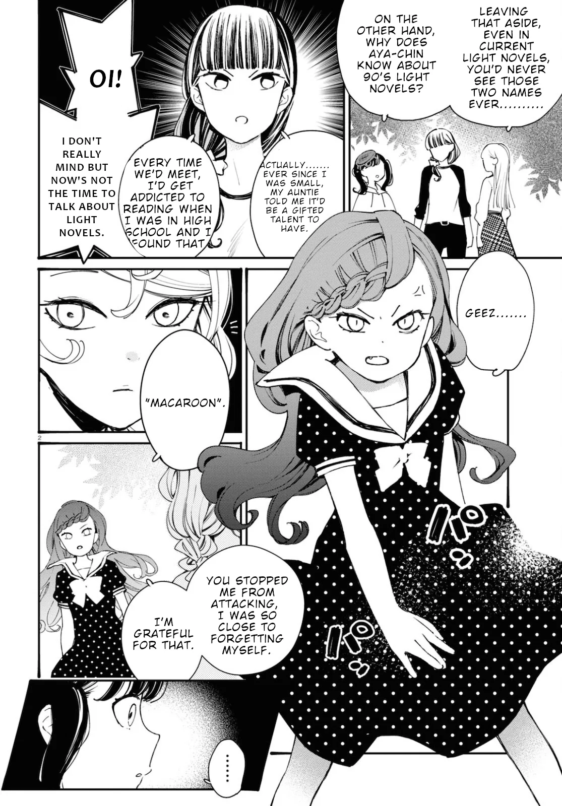 Anime – Young Ladies Don’t Play Fighting Games Chapter 17 – Page 3