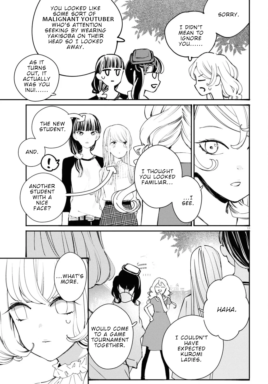 Anime – Young Ladies Don’t Play Fighting Games Chapter 17 – Page 11