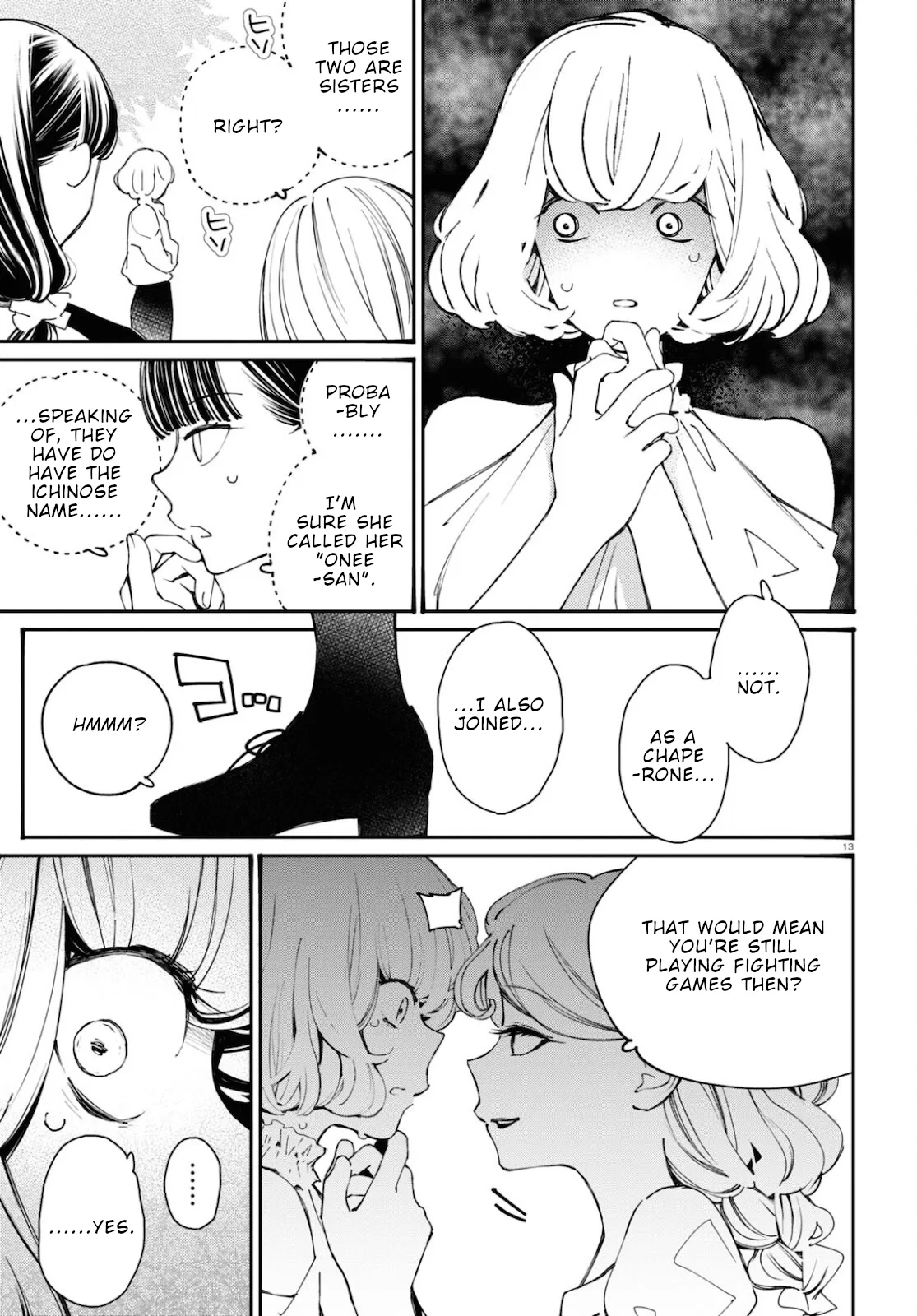 Anime – Young Ladies Don’t Play Fighting Games Chapter 17 – Page 13