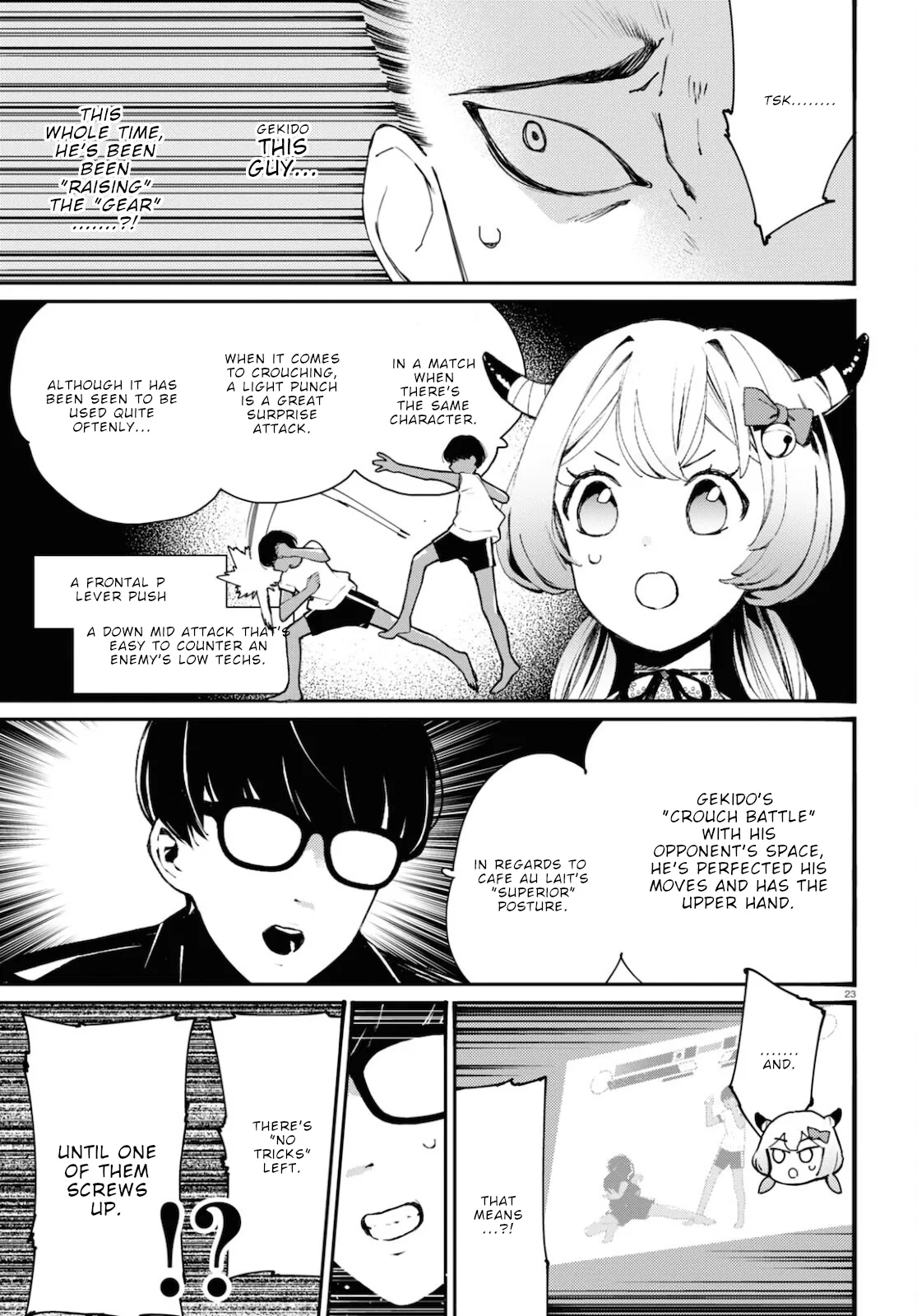 Anime – Young Ladies Don’t Play Fighting Games Chapter 17 – Page 23