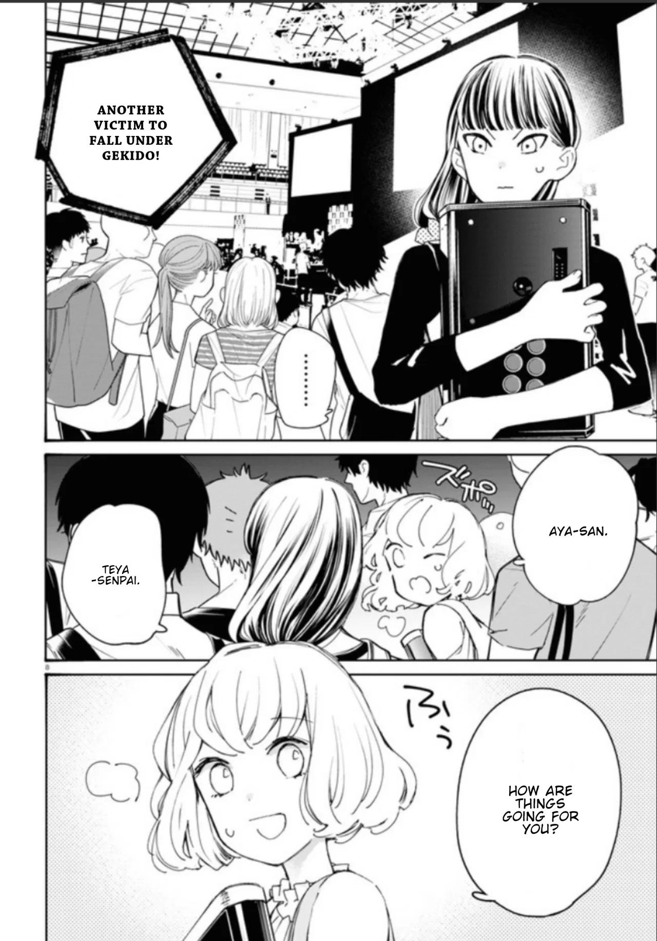 Anime – Young Ladies Don’t Play Fighting Games Chapter 15 – Page 9