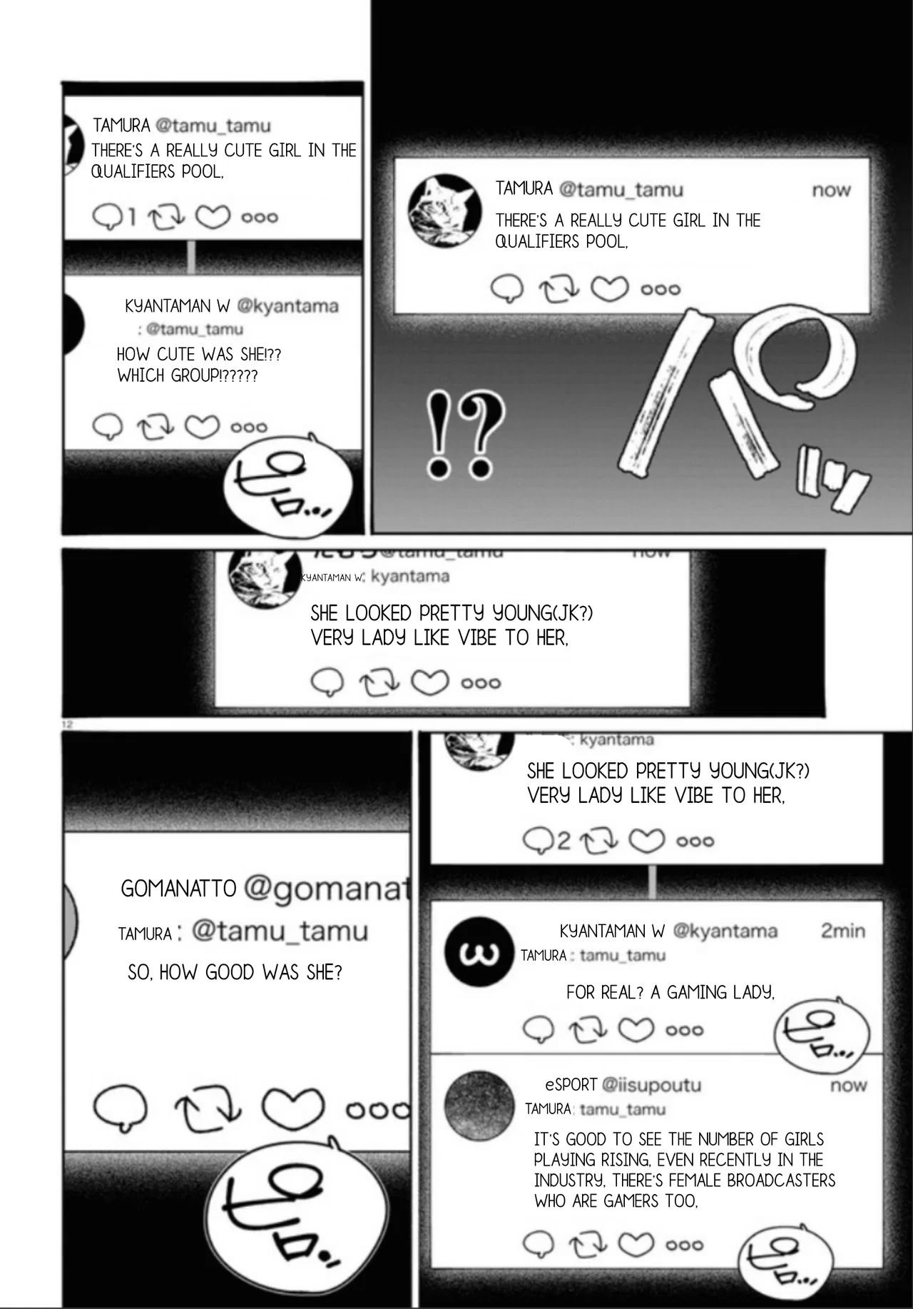 Anime – Young Ladies Don’t Play Fighting Games Chapter 15 – Page 13