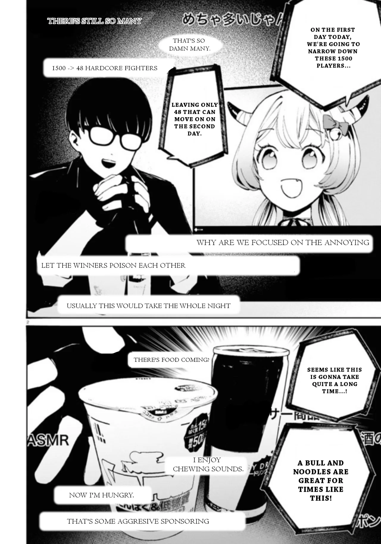 Anime – Young Ladies Don’t Play Fighting Games Chapter 14 – Page 3