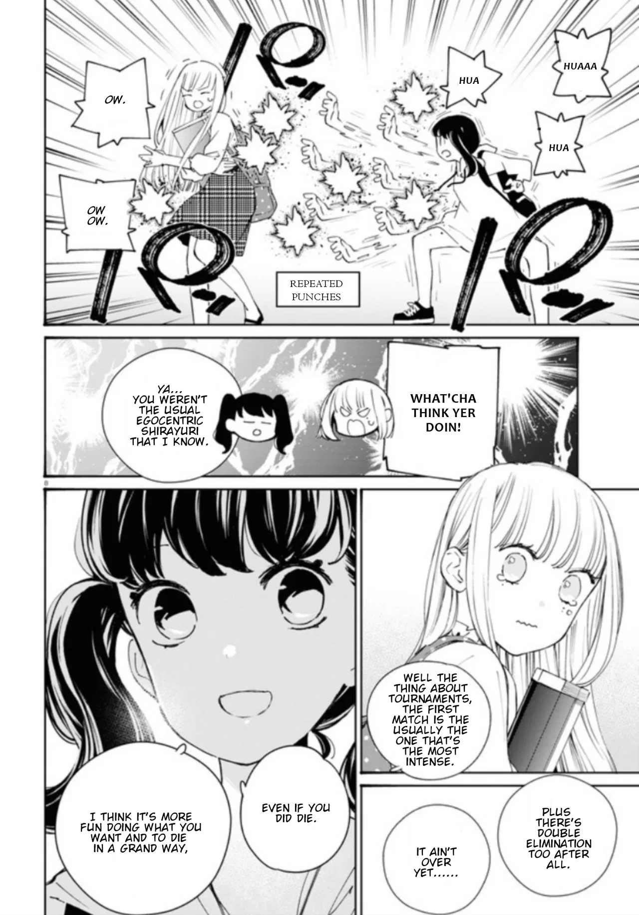 Anime – Young Ladies Don’t Play Fighting Games Chapter 14 – Page 9