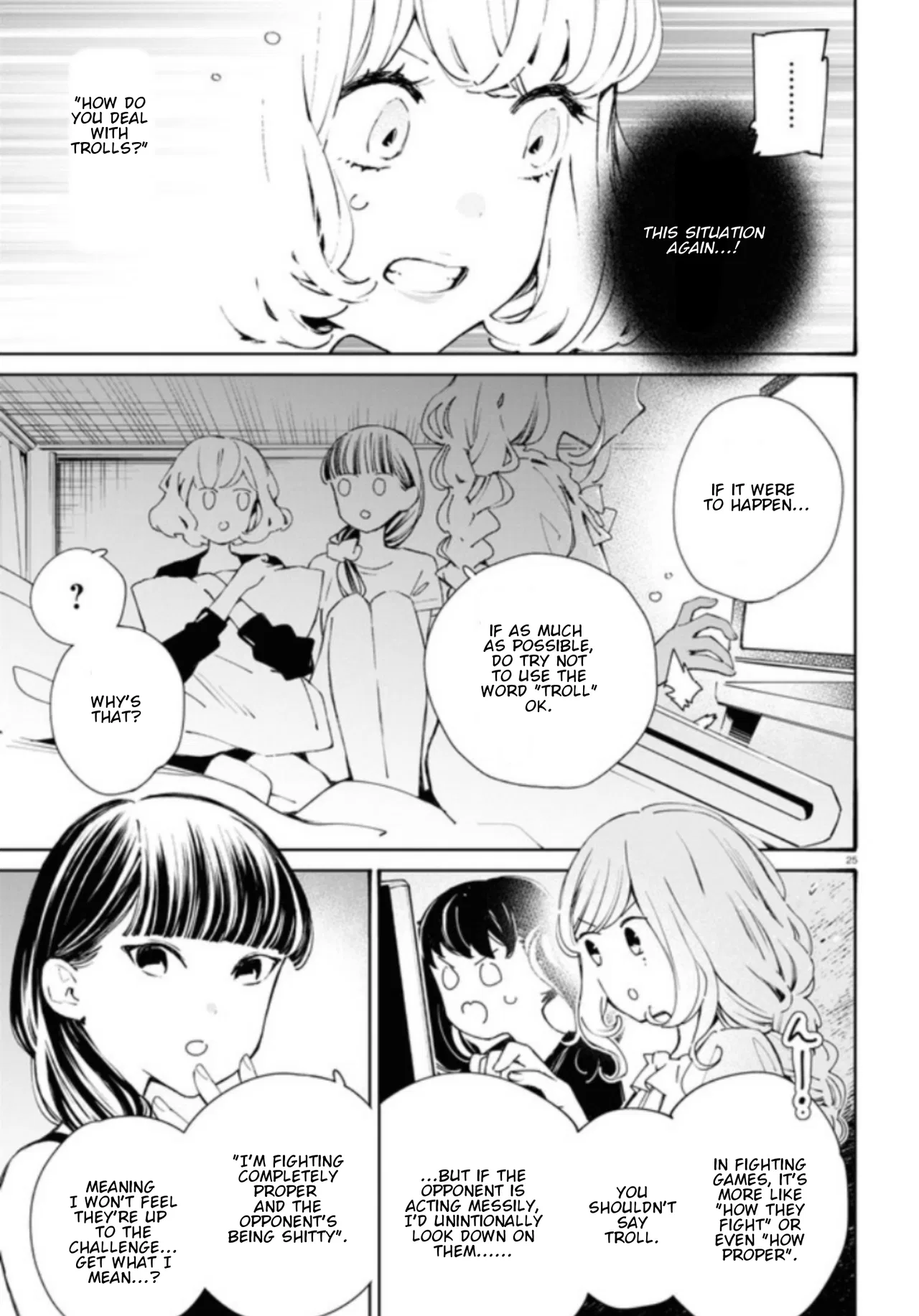 Anime – Young Ladies Don’t Play Fighting Games Chapter 13 – Page 26