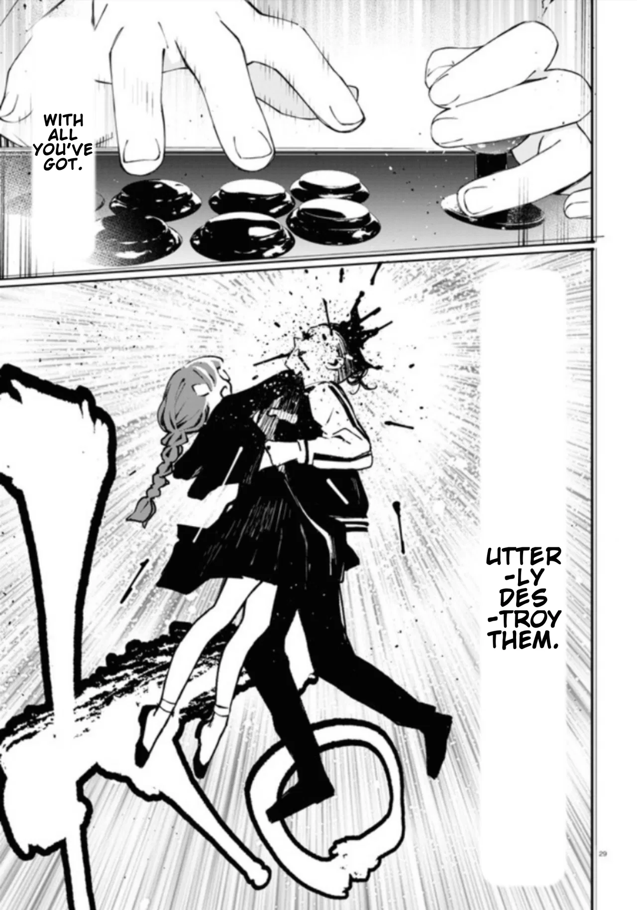 Anime – Young Ladies Don’t Play Fighting Games Chapter 13 – Page 30