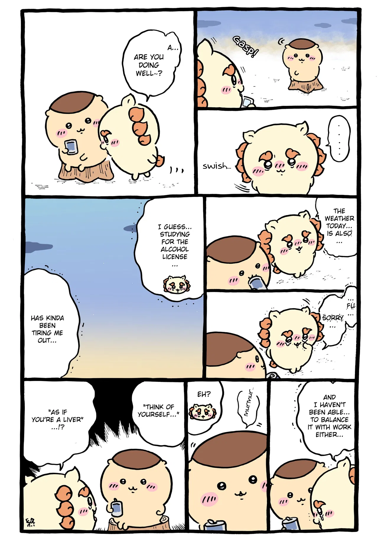 Chiikawa: Nanka Chiisakute Kawaii Yatsu (Webcomic Pages) Chapter 1210 – Page 1