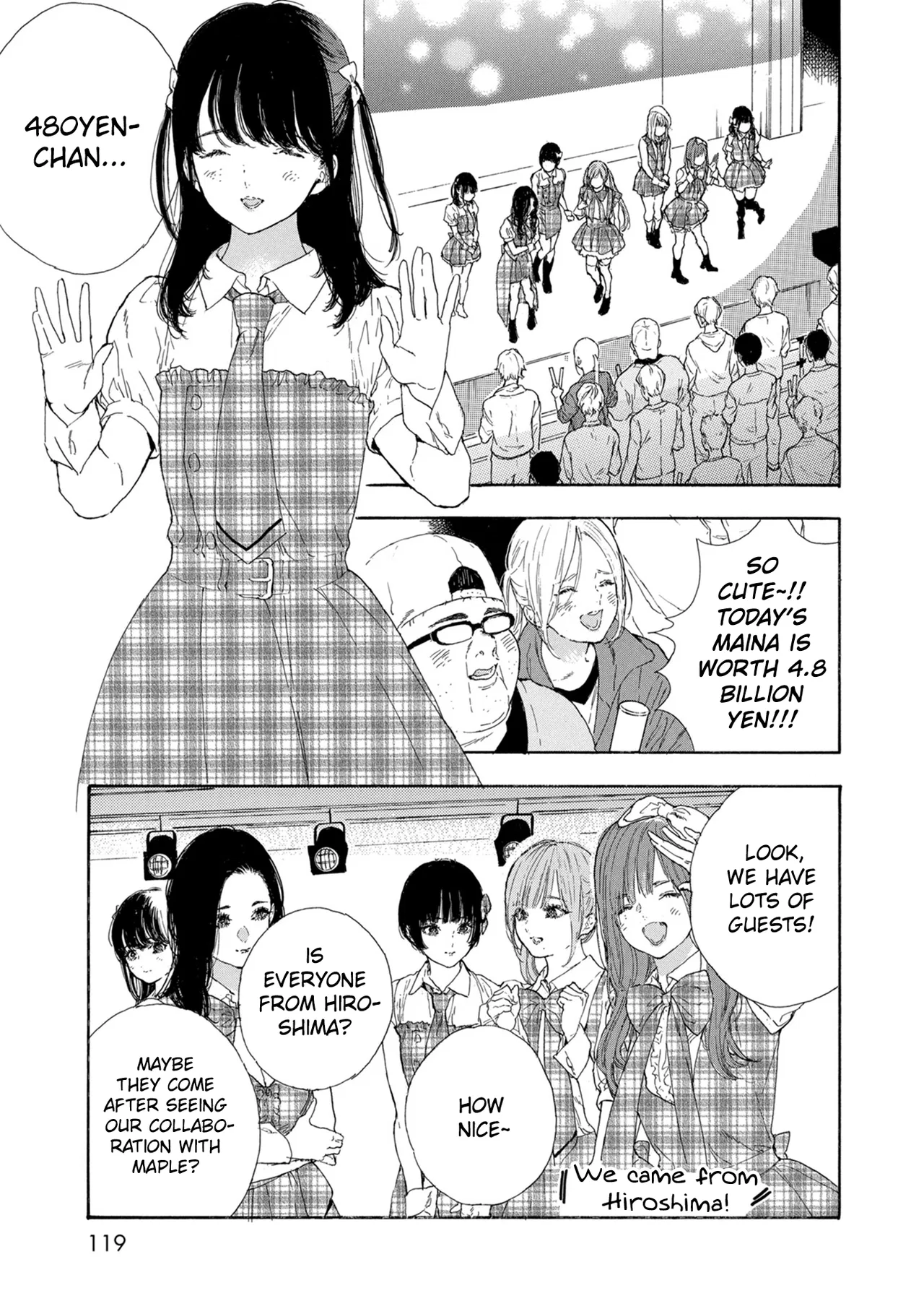 Anime – If My Favorite Pop Idol Made It to the Budokan, I Would Die Chapter 47 – Page 3