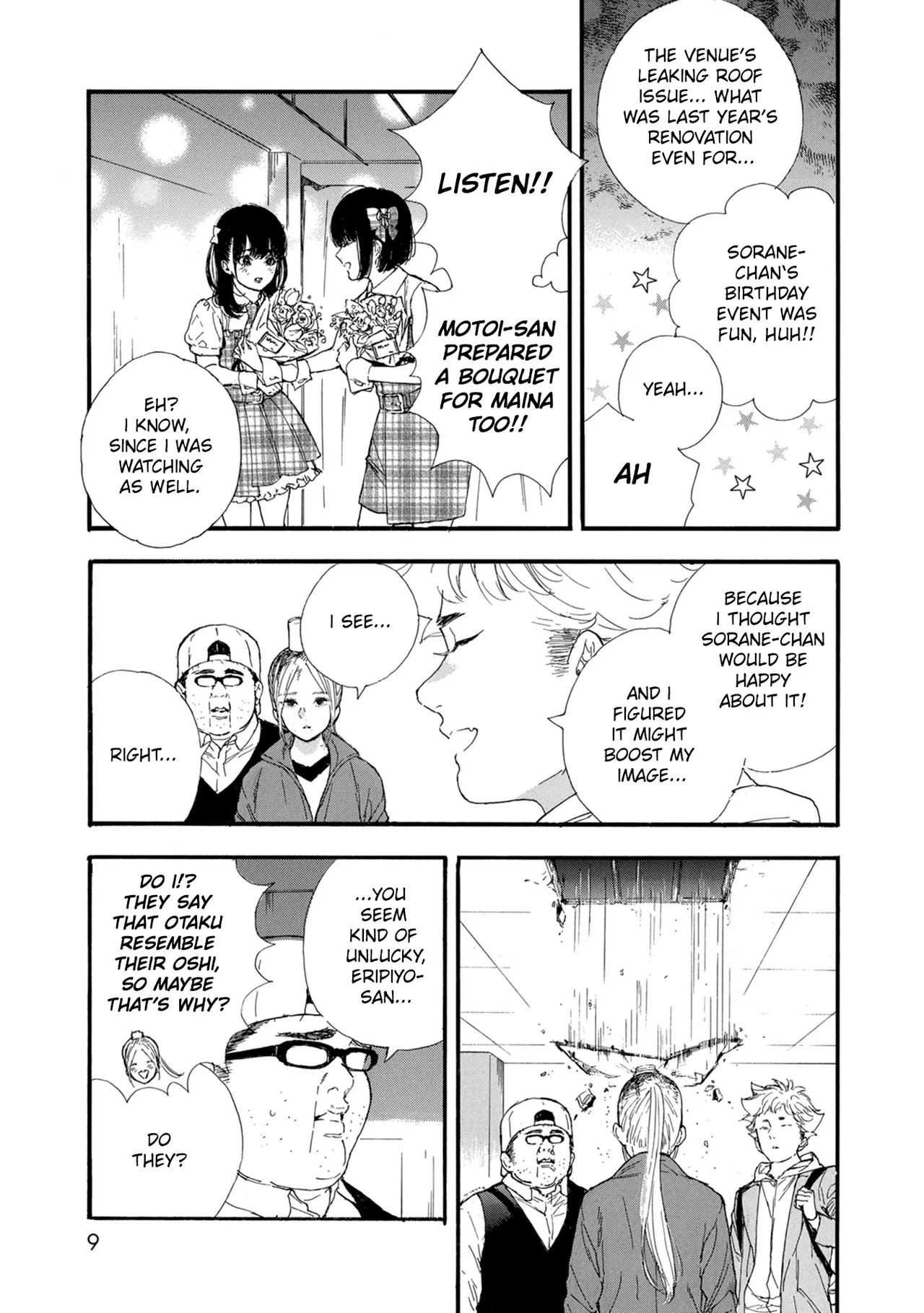 Anime – If My Favorite Pop Idol Made It to the Budokan, I Would Die Chapter 37 – Page 9