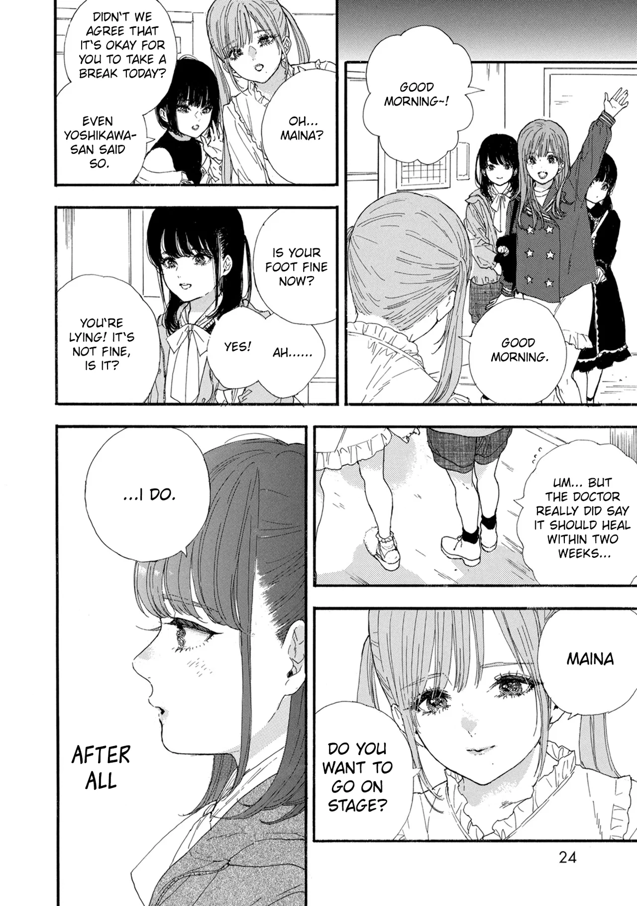 Anime – If My Favorite Pop Idol Made It to the Budokan, I Would Die Chapter 37 – Page 24