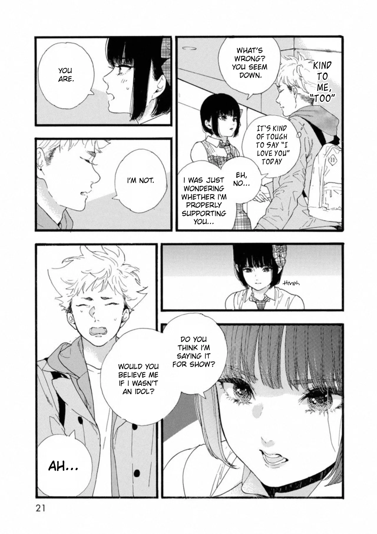 Anime – If My Favorite Pop Idol Made It to the Budokan, I Would Die Chapter 31 – Page 21