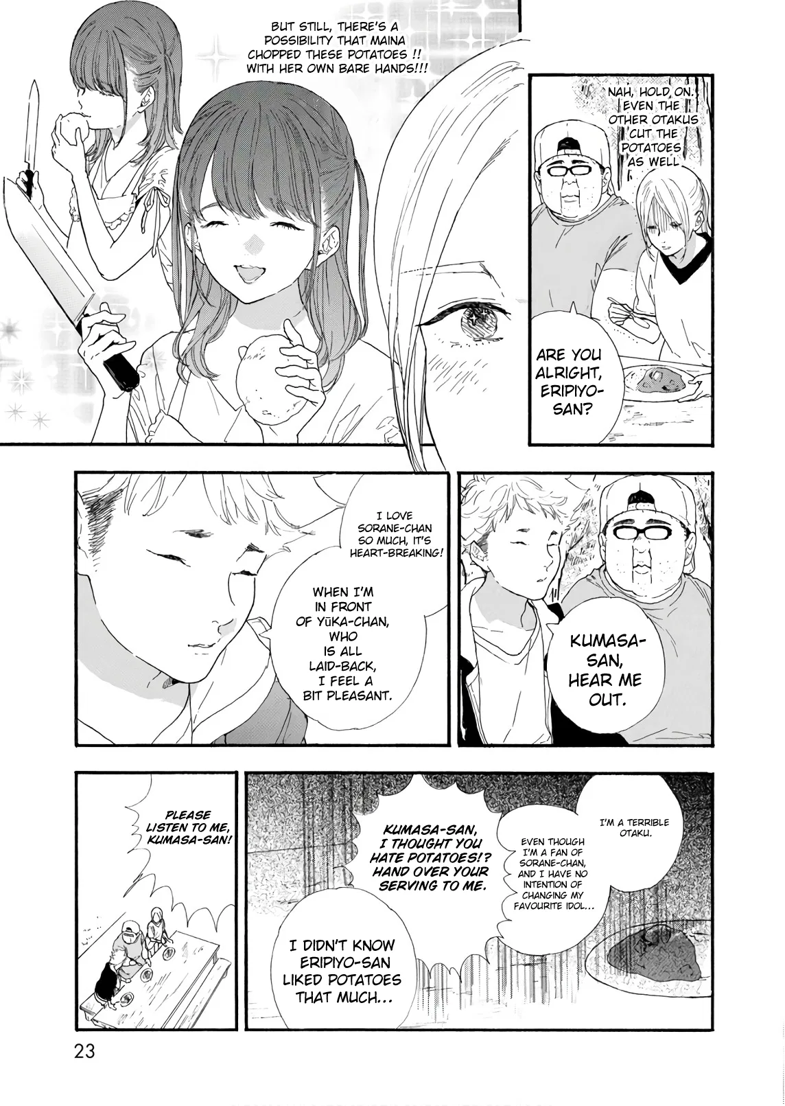 Anime – If My Favorite Pop Idol Made It to the Budokan, I Would Die Chapter 25 – Page 19