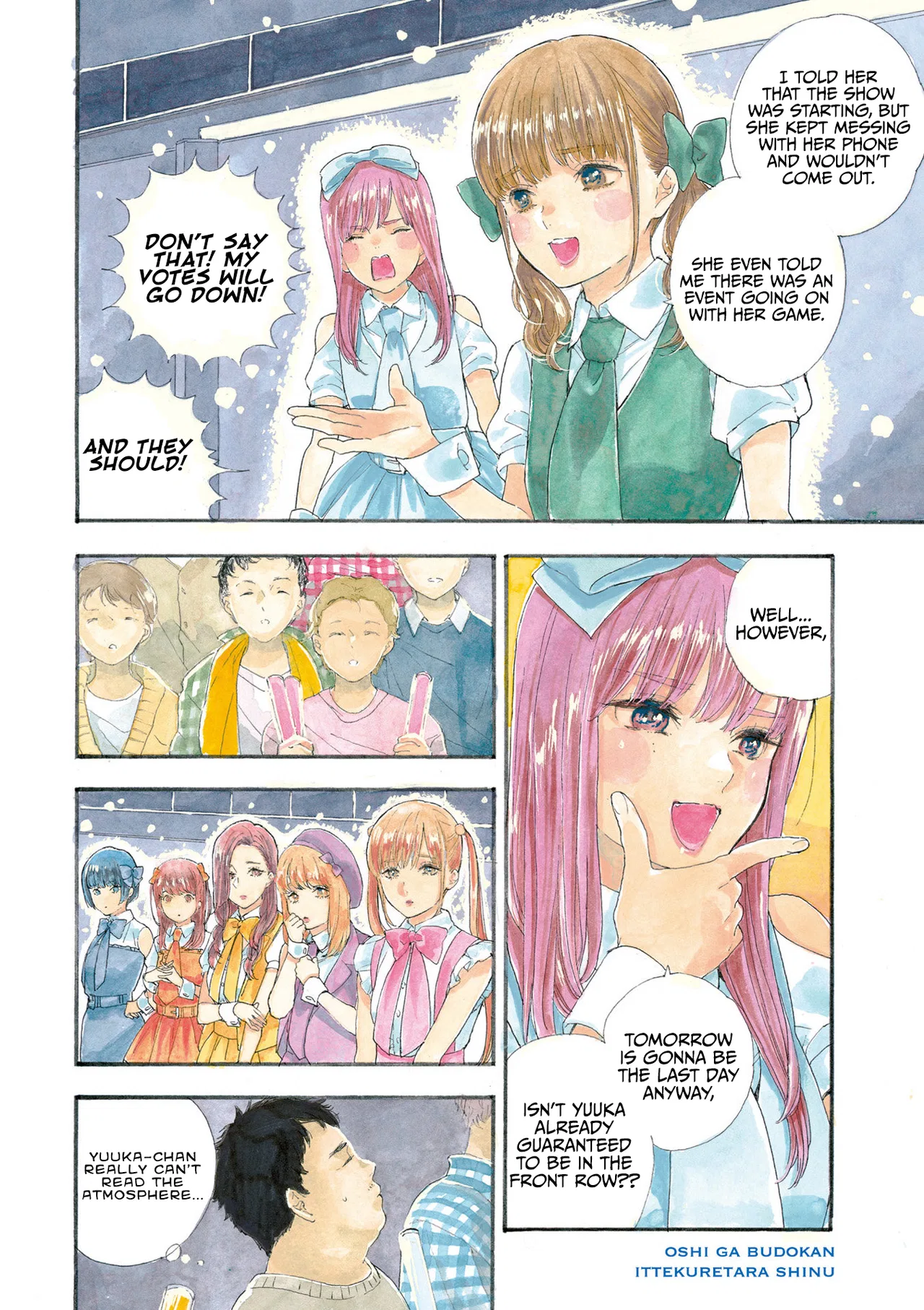 Anime – If My Favorite Pop Idol Made It to the Budokan, I Would Die Chapter 13 – Page 4