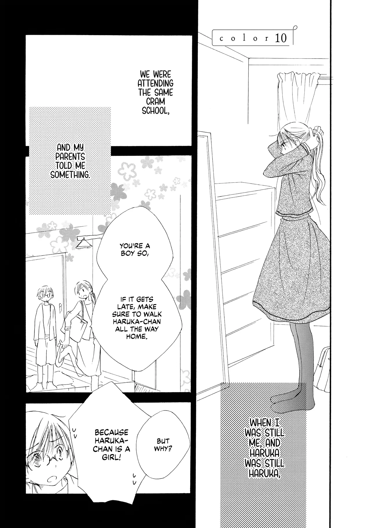 Kimi no Ashiato wa Barairo Chapter 10 – Page 1