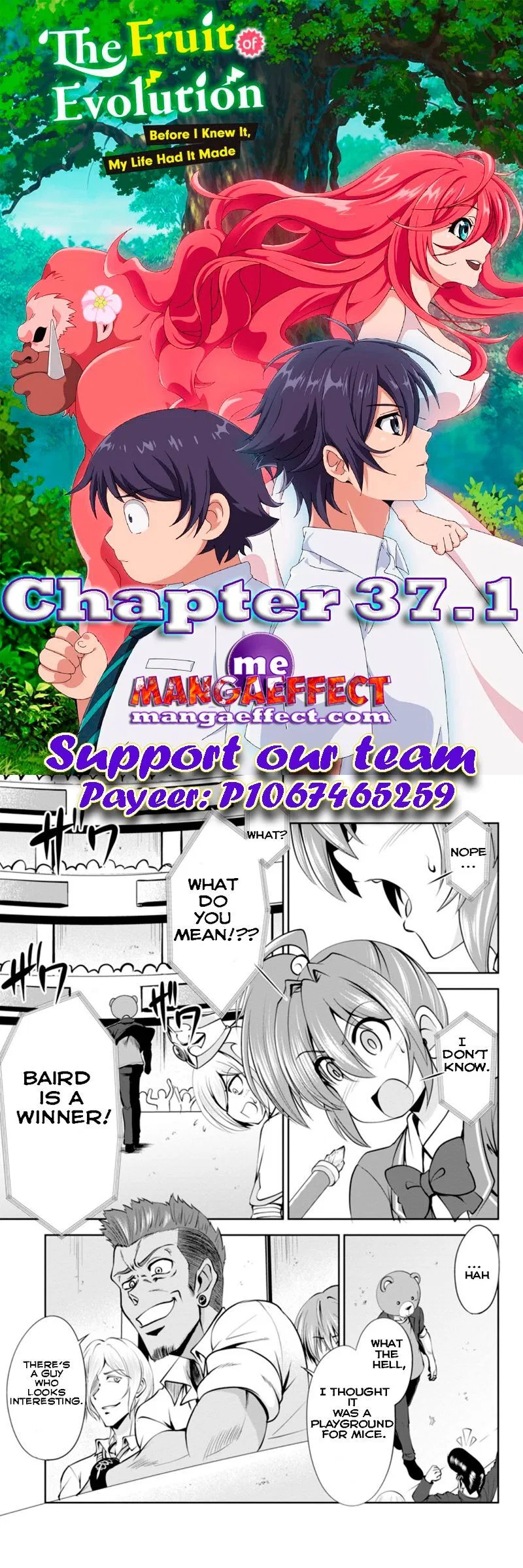 Shinka no Mi manga Chapter 37.1 – Page 1
